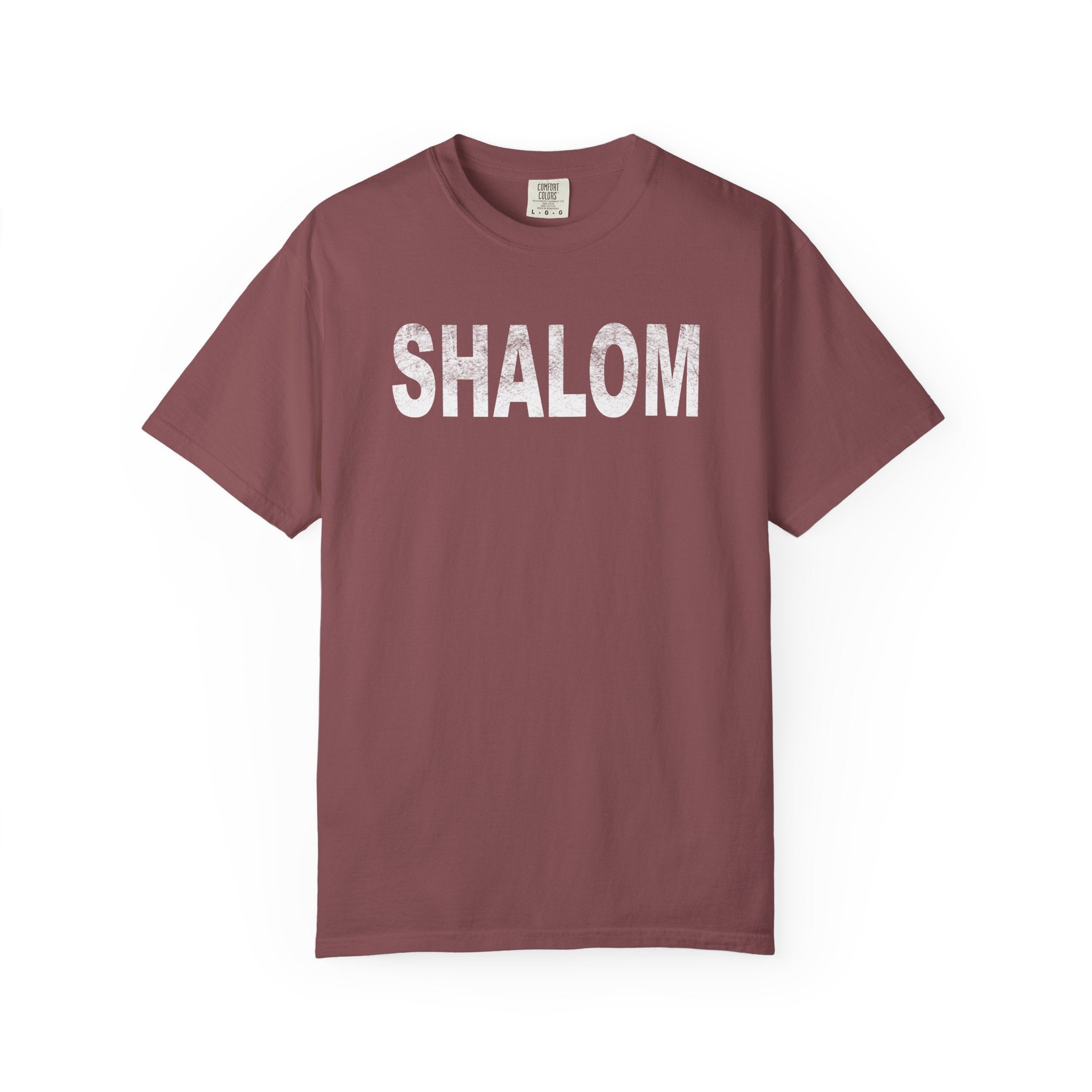 Garment-Dyed T-Shirt — Classic Washed White Tee