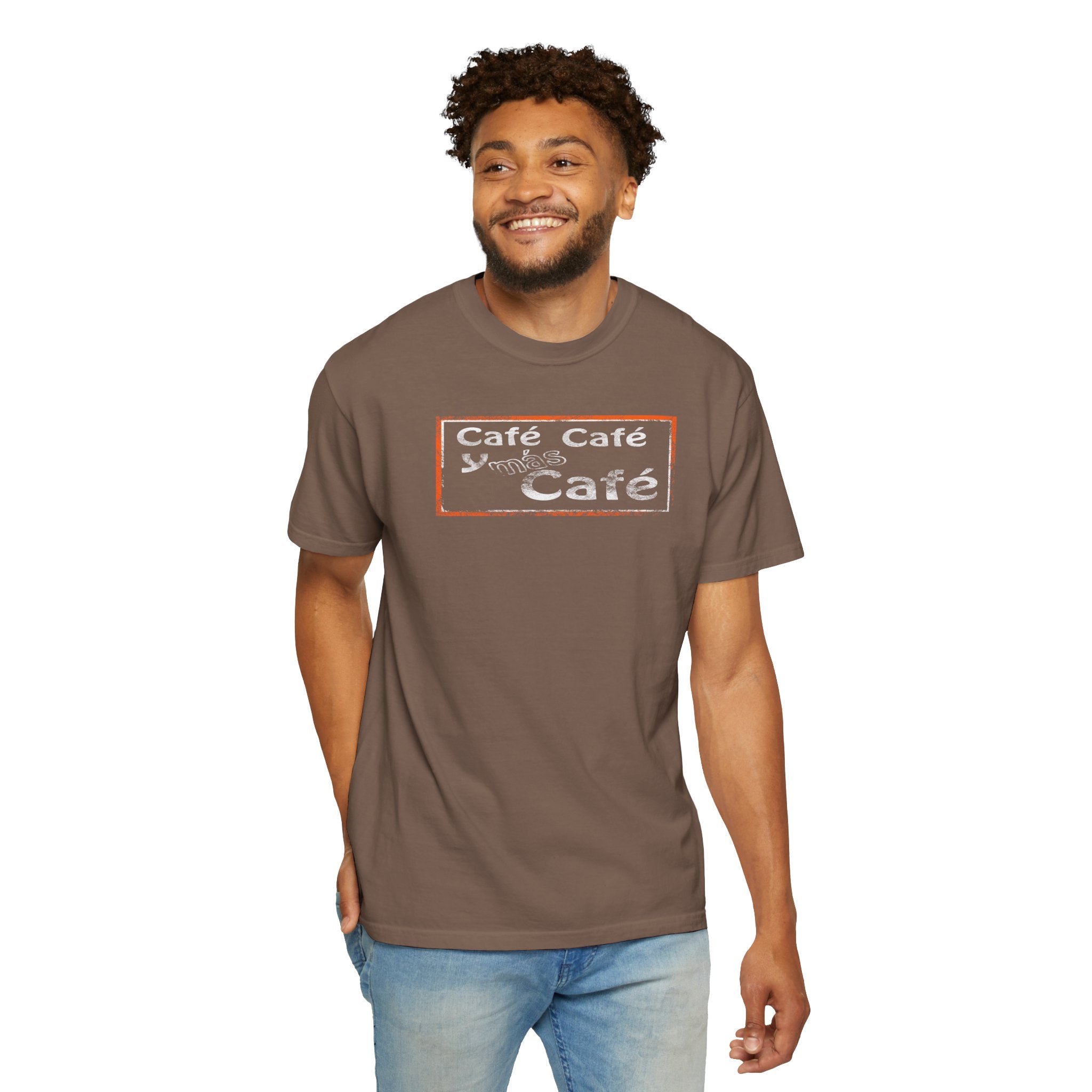 Café Vintage Graphic T‑Shirt — Retro French Coffee Shop Tee