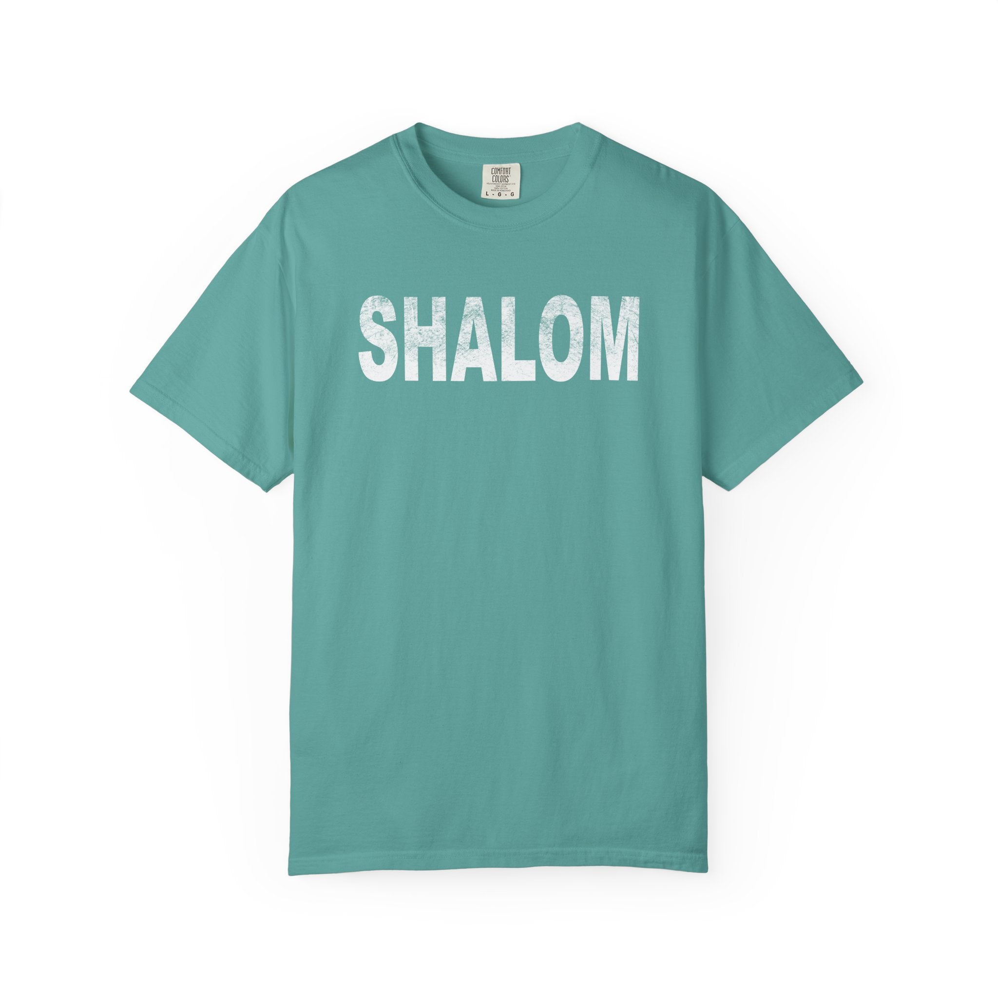 Garment-Dyed T-Shirt — Classic Washed White Tee