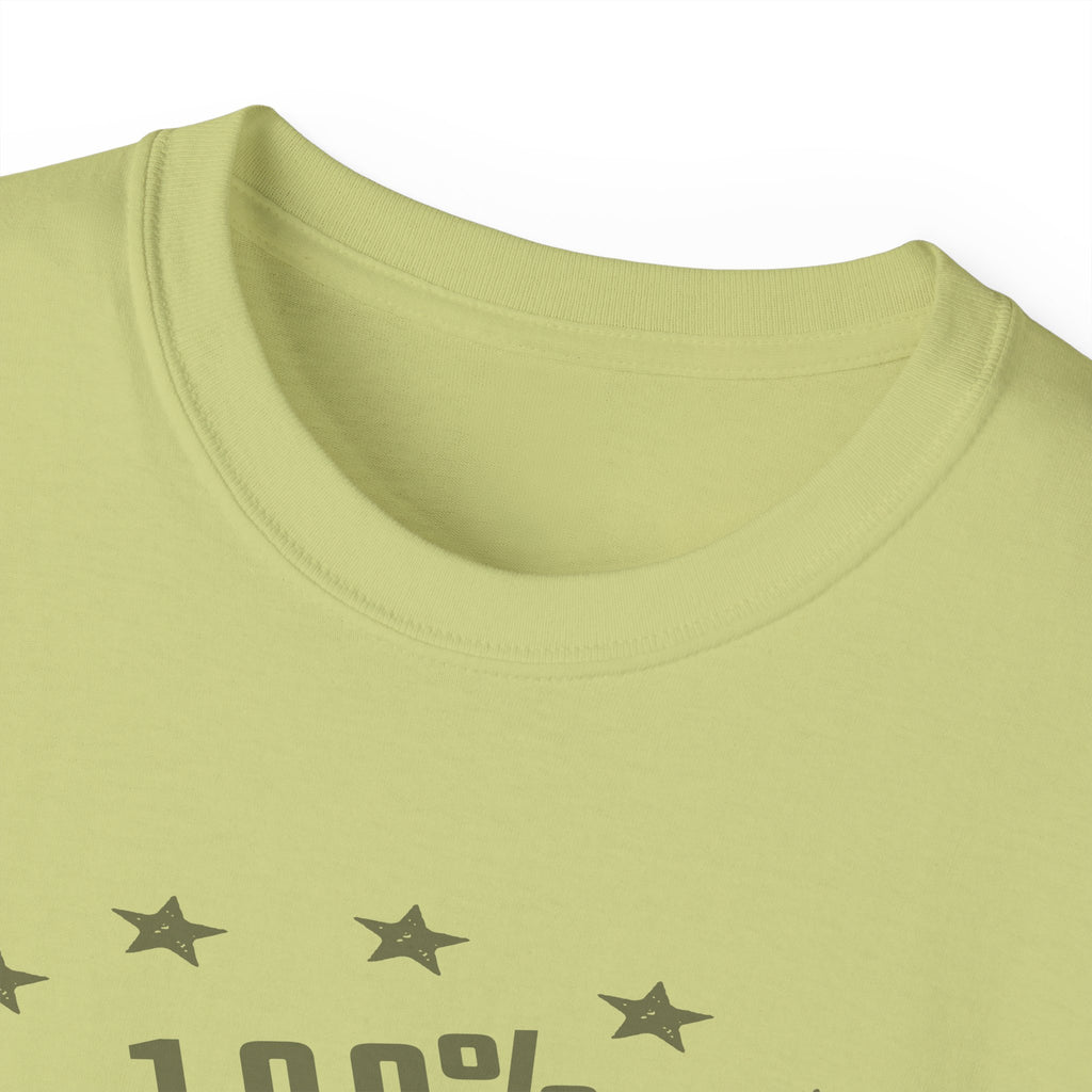 100% Dominican T-Shirt — Vintage Star Emblem Tee