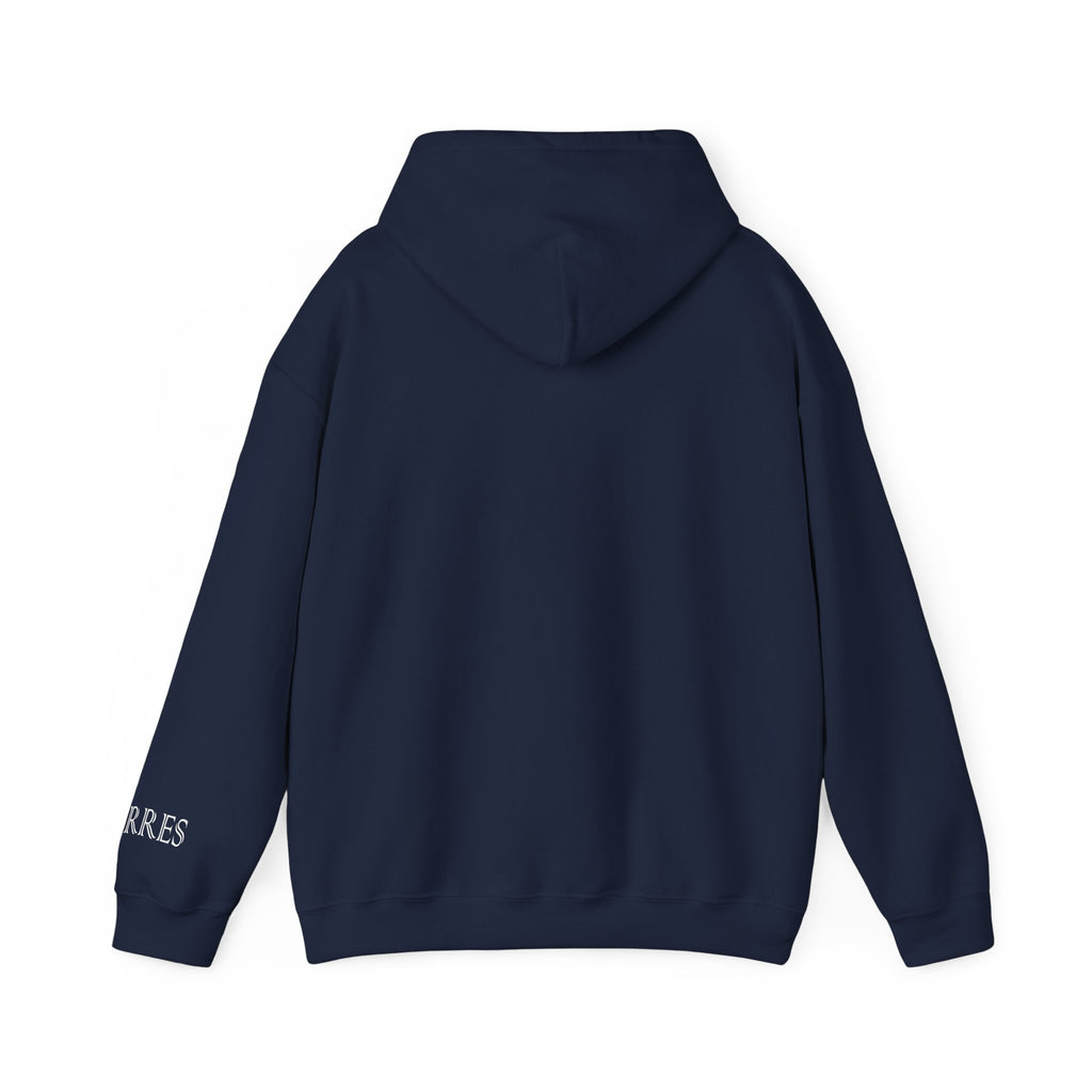 Hoodie — Minimal Black Jorres Sleeve Logo Hooded Sweatshirt