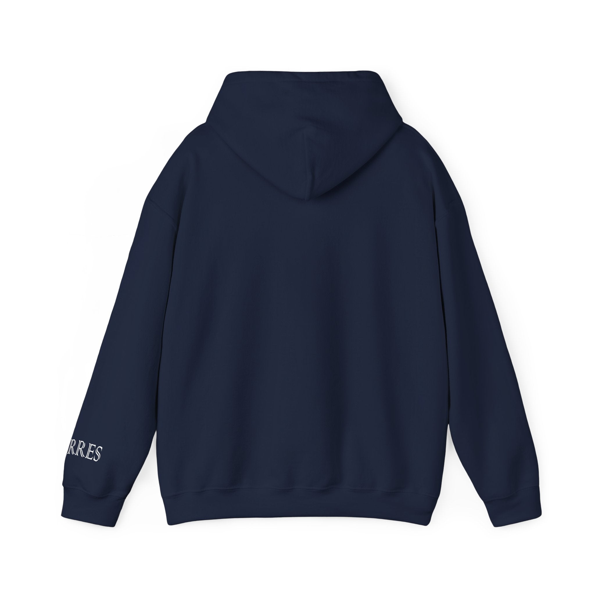 Hoodie — Minimal Black Jorres Sleeve Logo Hooded Sweatshirt