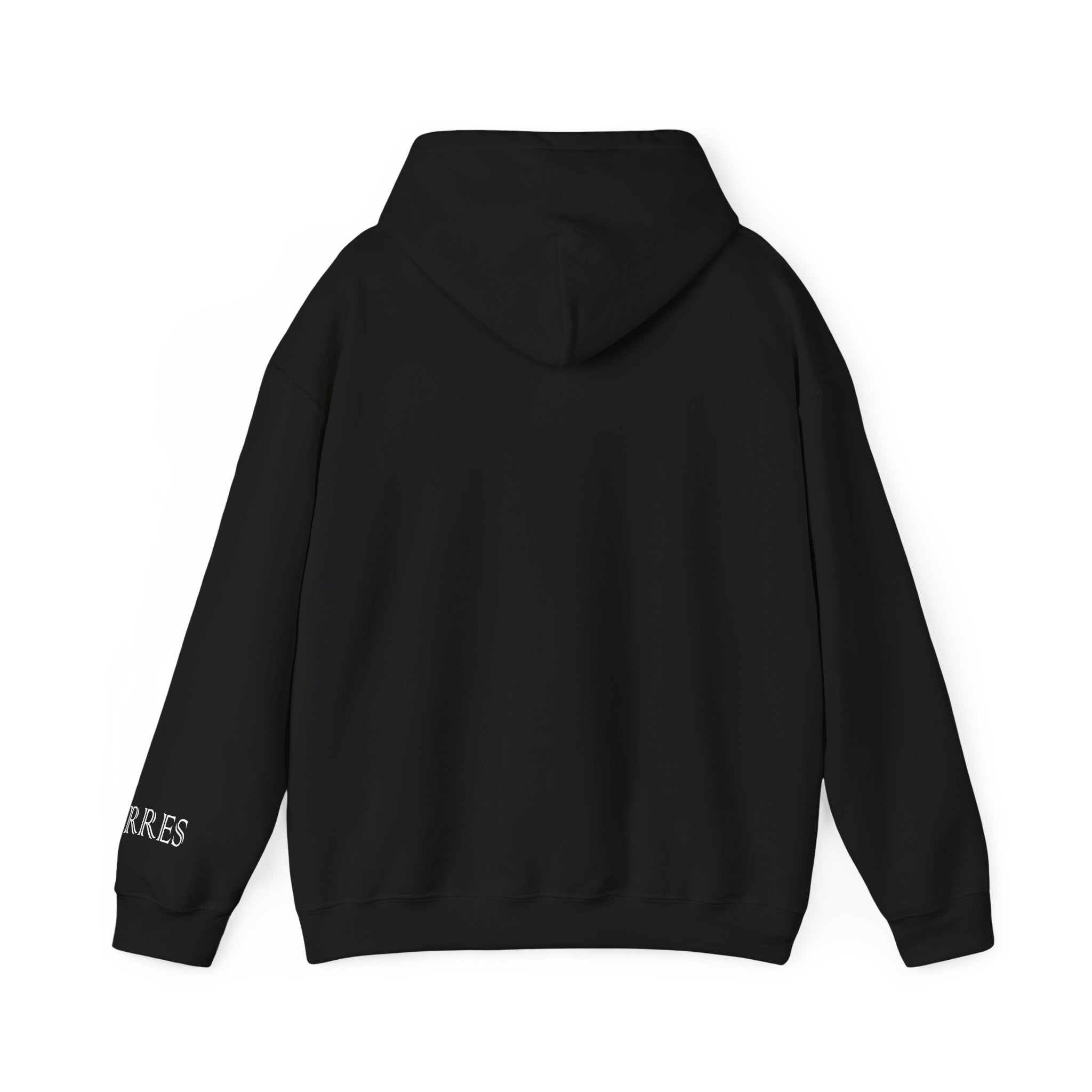 Hoodie — Minimal Black Jorres Sleeve Logo Hooded Sweatshirt