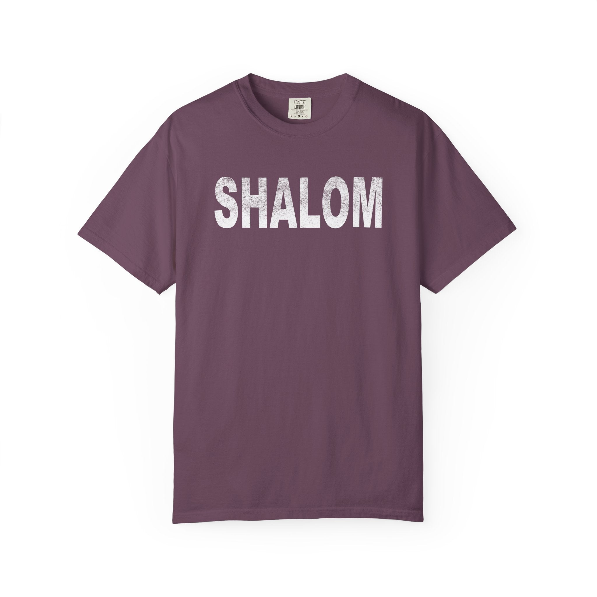 Garment-Dyed T-Shirt — Classic Washed White Tee