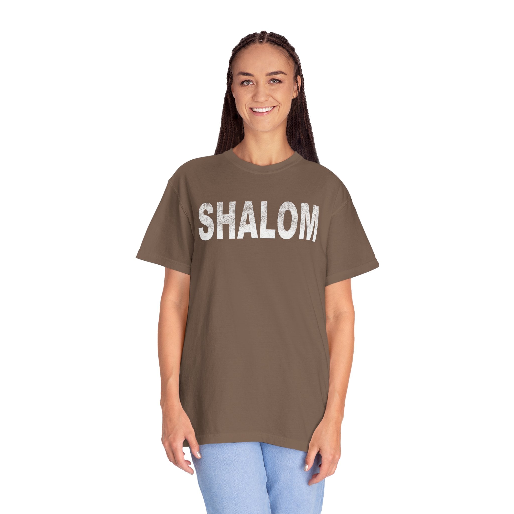 Garment-Dyed T-Shirt — Classic Washed White Tee