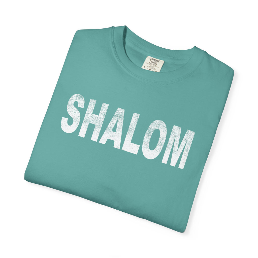 Garment-Dyed T-Shirt — Classic Washed White Tee
