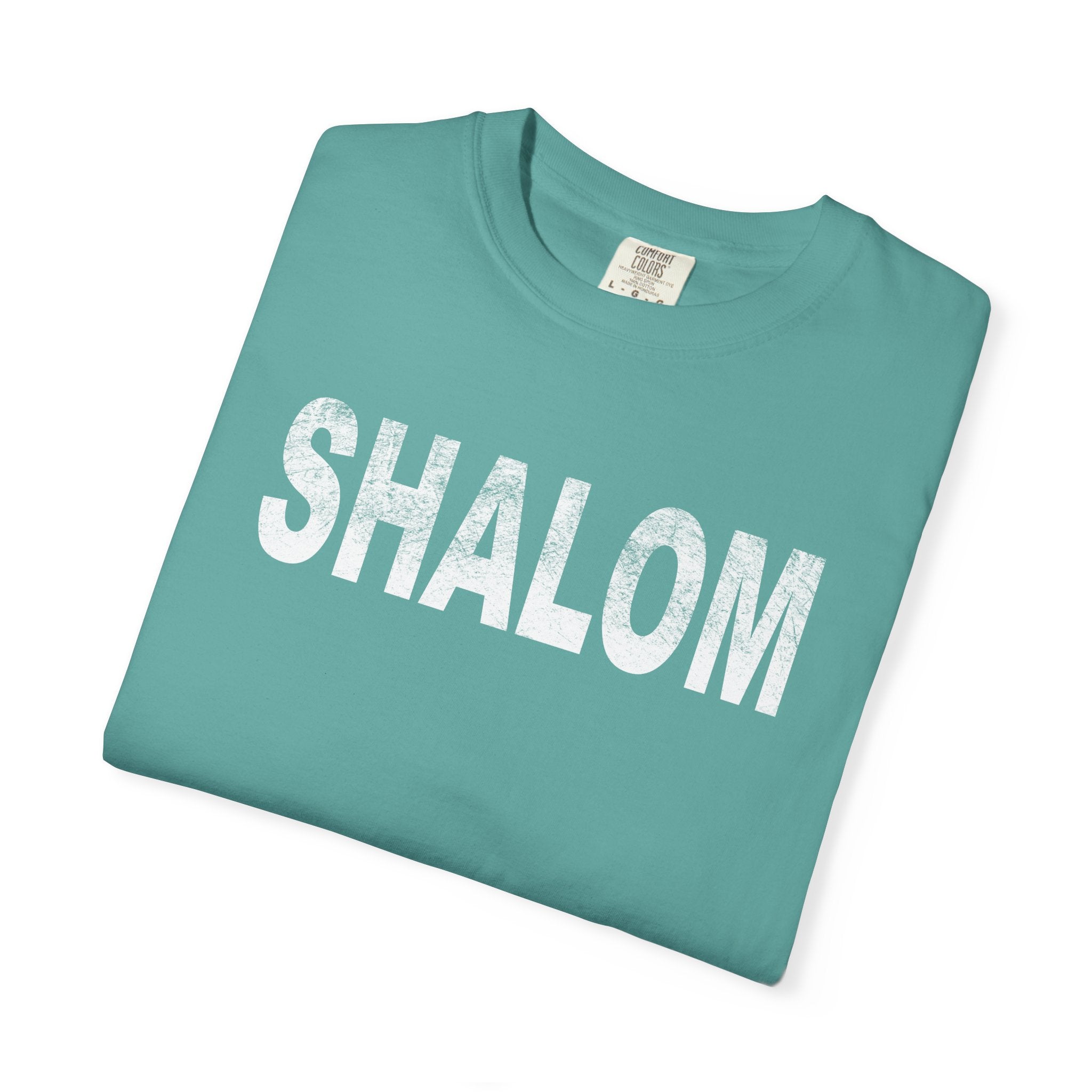 Garment-Dyed T-Shirt — Classic Washed White Tee