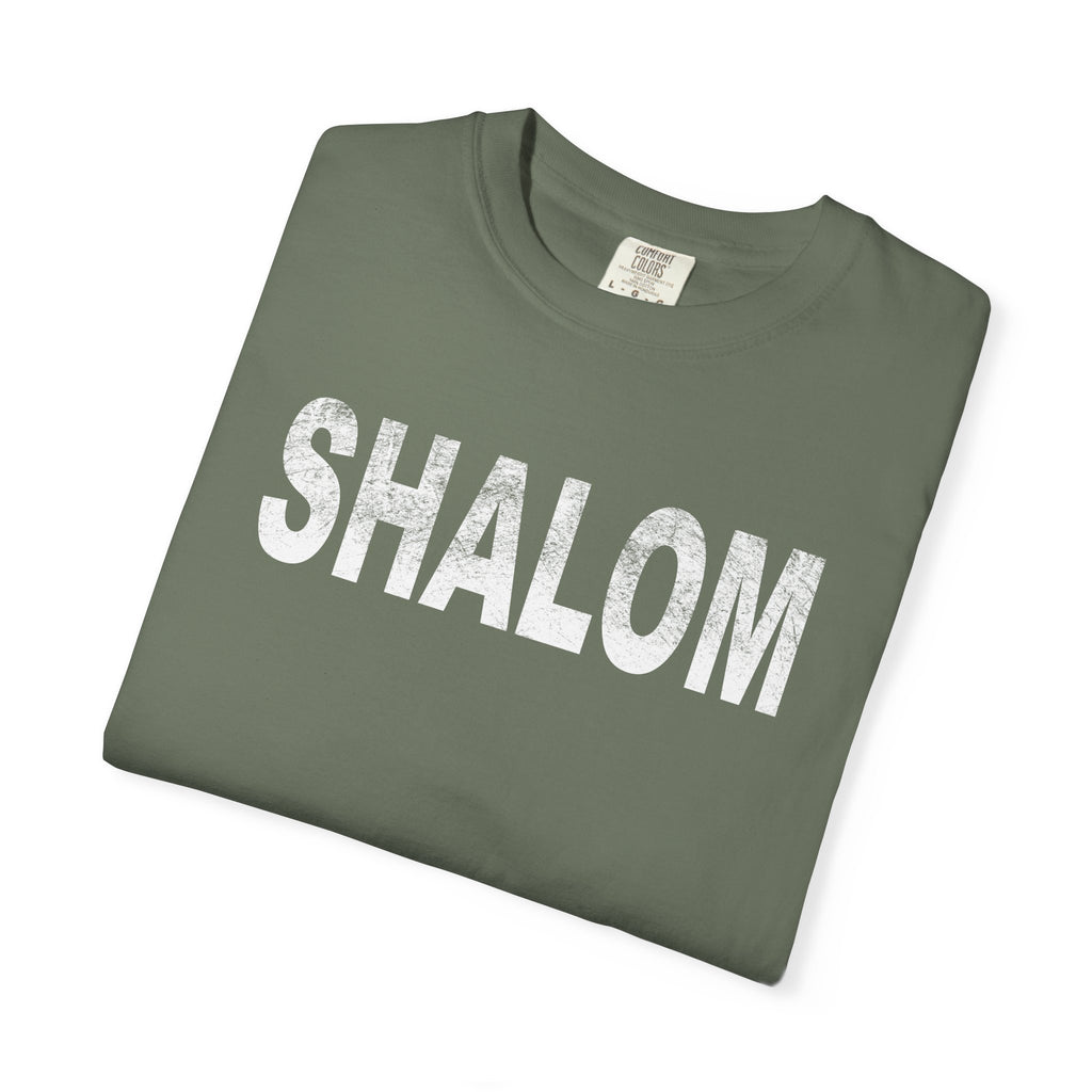 Garment-Dyed T-Shirt — Classic Washed White Tee