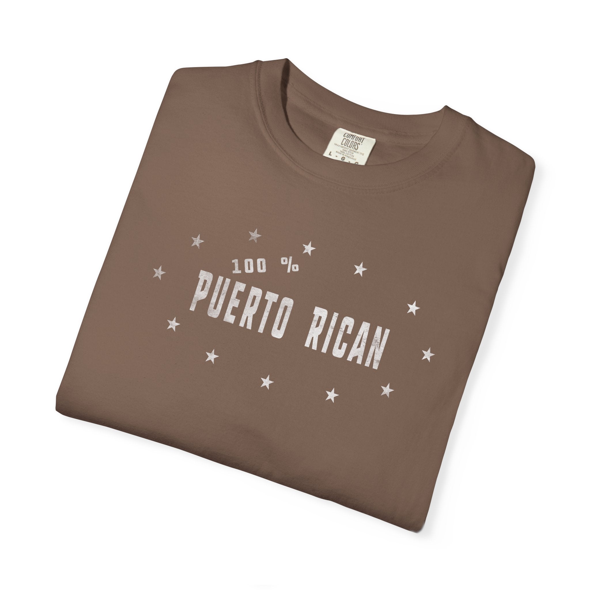 Puerto Rican Vintage Tee — "I Am Puerto Rican" Garment-Dyed T‑Shirt