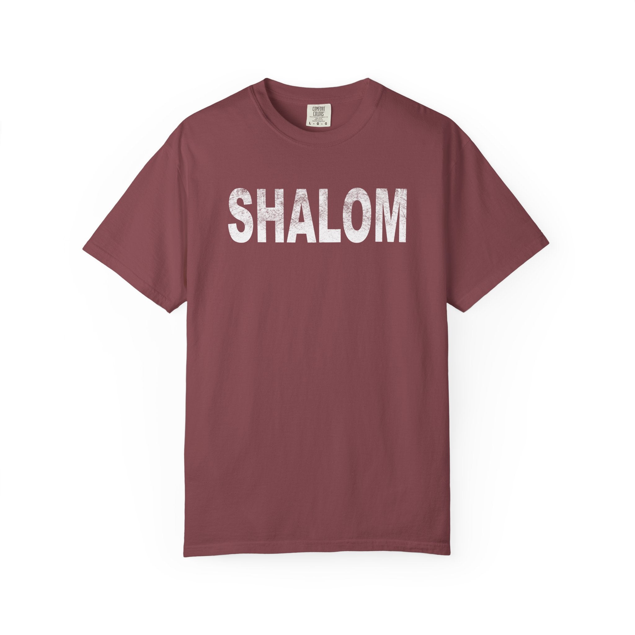 Garment-Dyed T-Shirt — Classic Washed White Tee