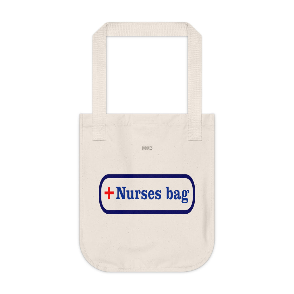 Nurse's Bag Organic Canvas Tote — Medical Gift for Nurses
