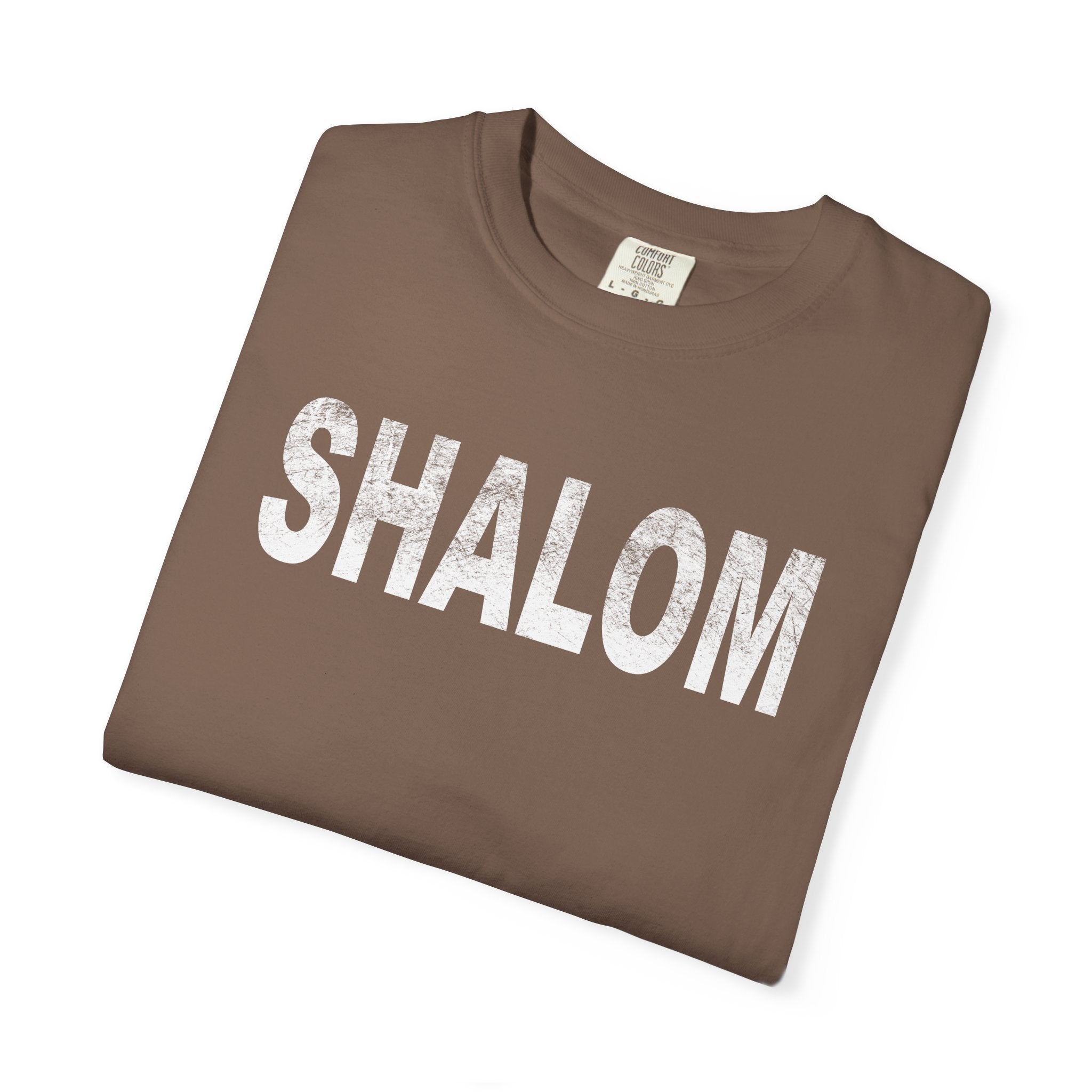 Garment-Dyed T-Shirt — Classic Washed White Tee