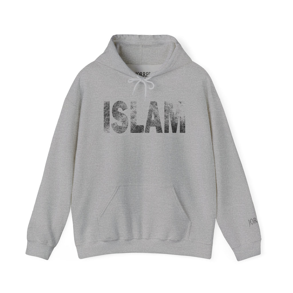 Islam Text Hoodie - Minimal Faith Graphic Pullover