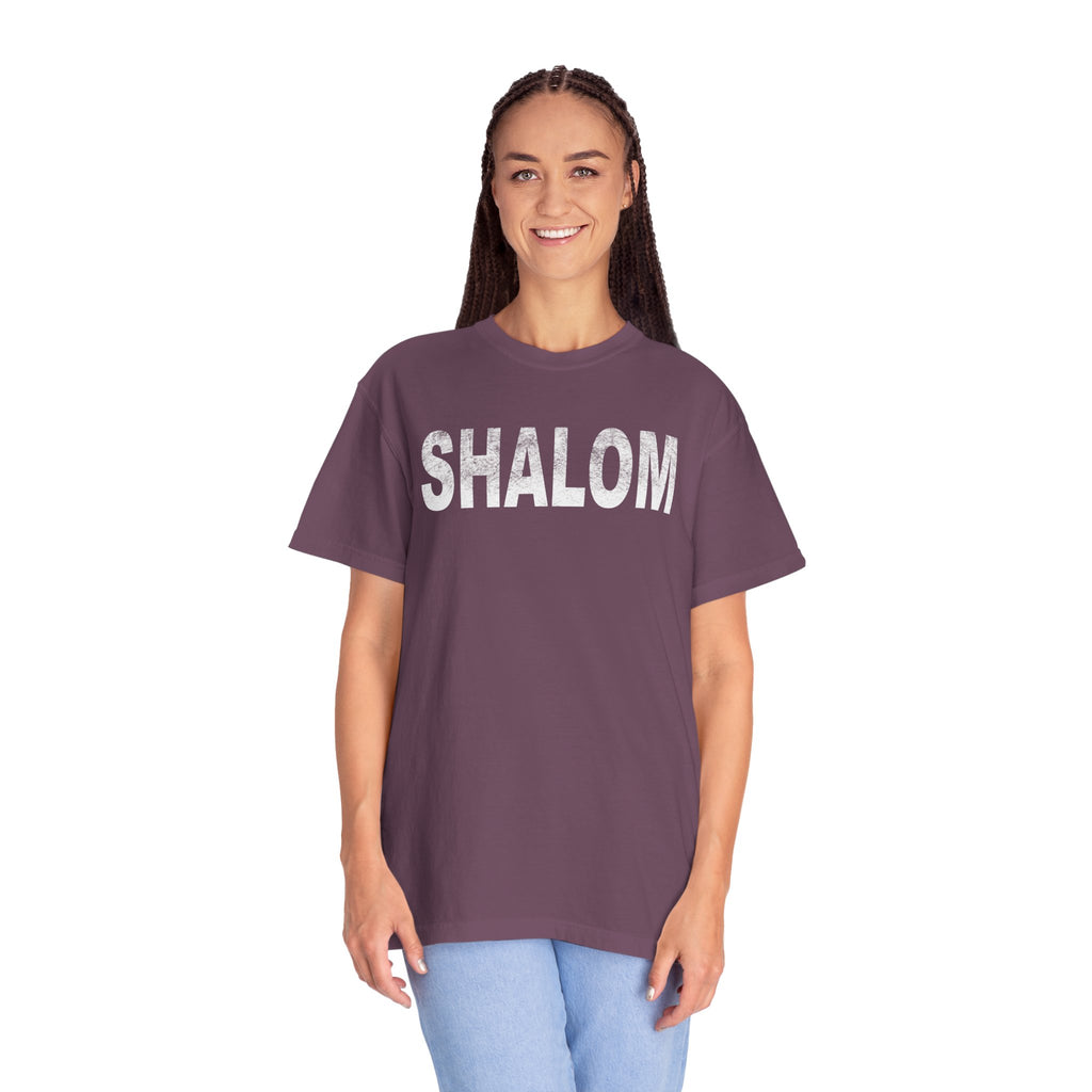 Garment-Dyed T-Shirt — Classic Washed White Tee