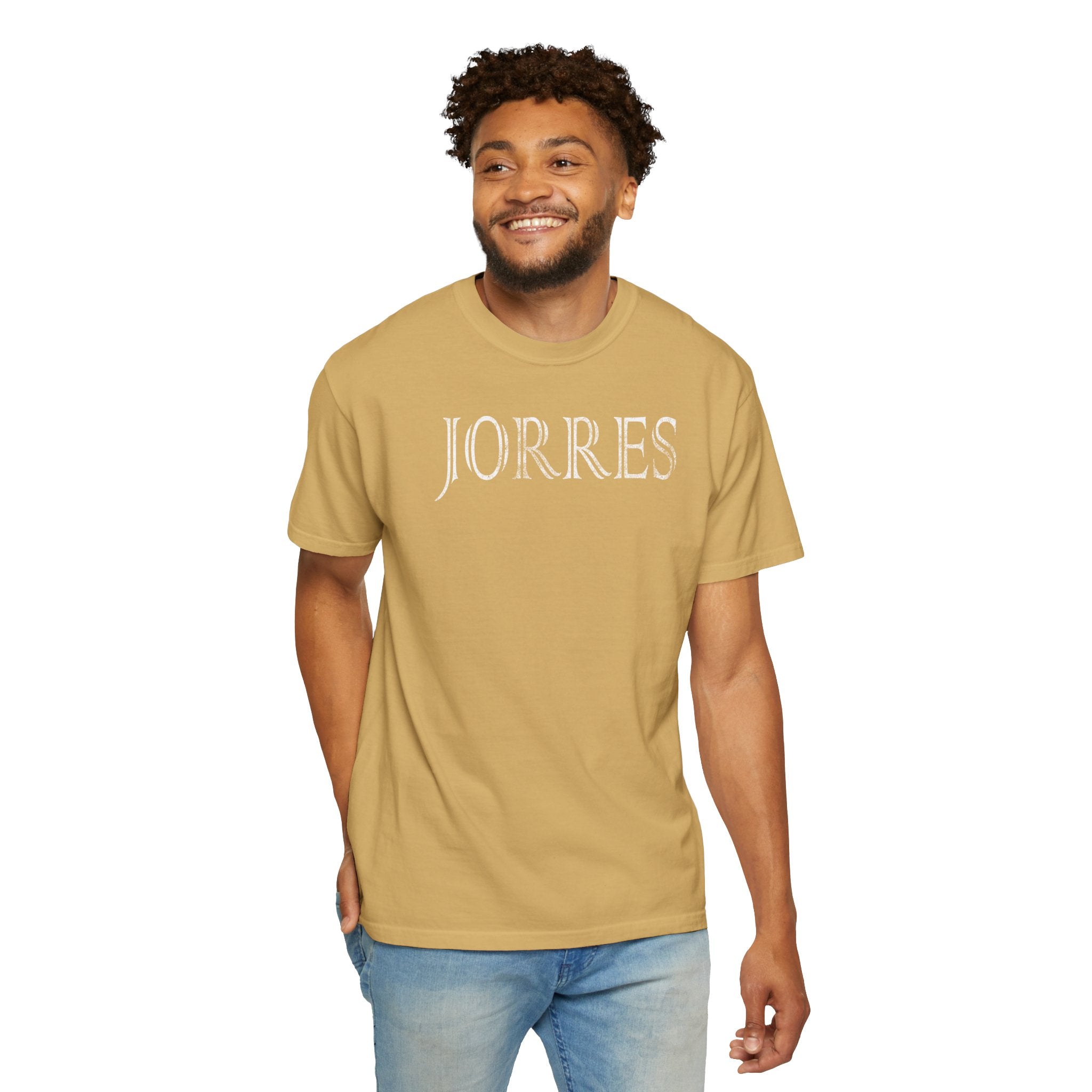Jorres Vintage-Style Garment-Dyed T-Shirt