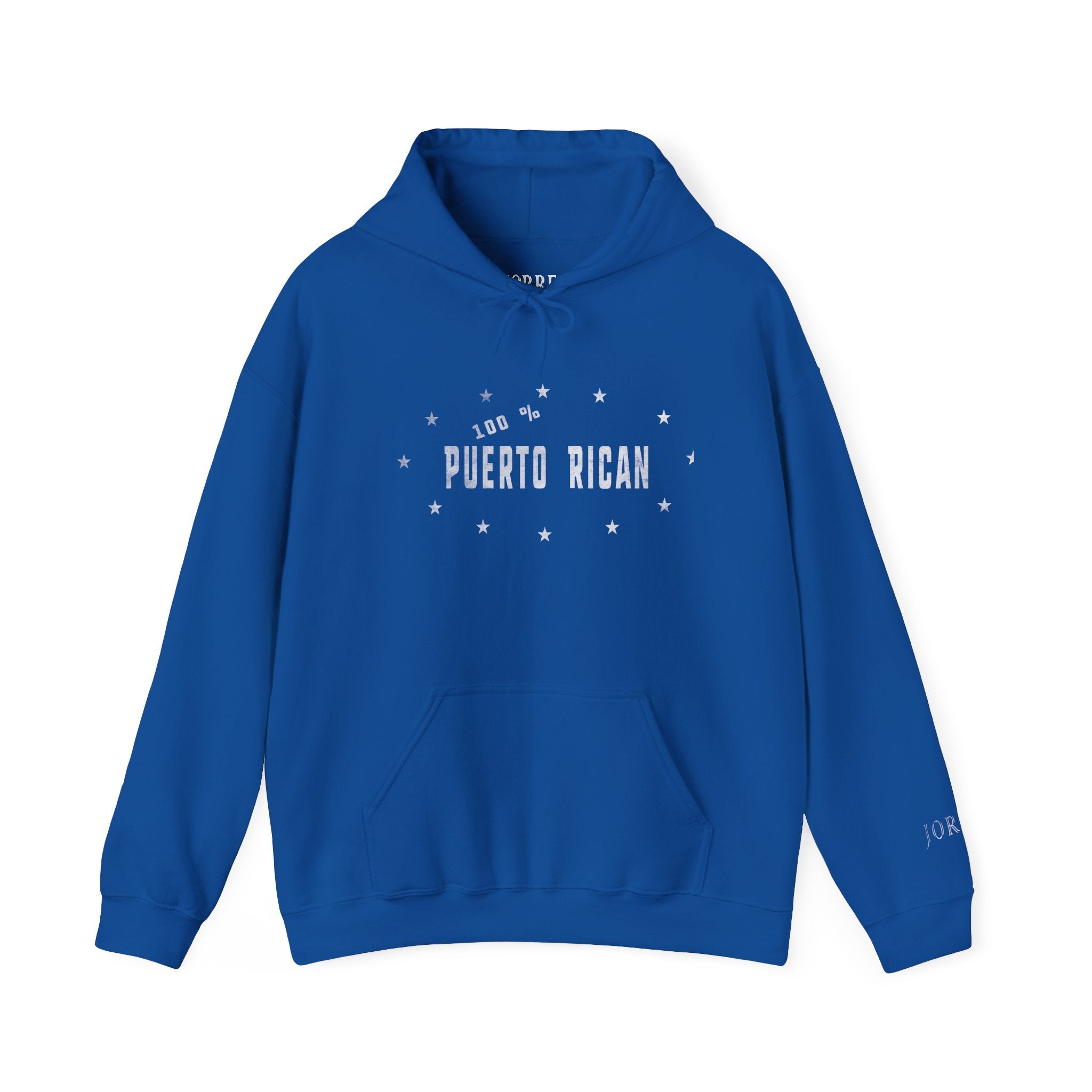 Puerto Rican Hoodie — Star Emblem Pride Pullover