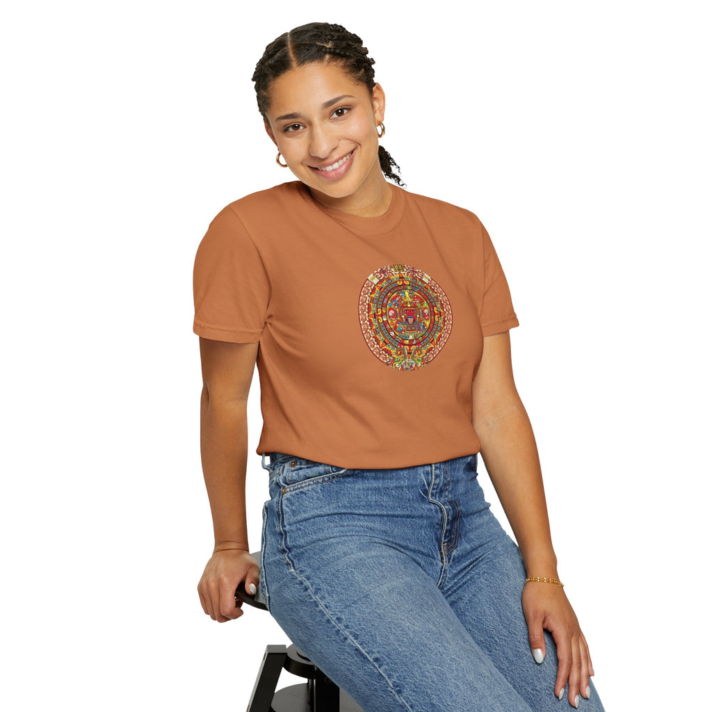 Mandala Sunburst T-Shirt — Boho Psychedelic Graphic Tee