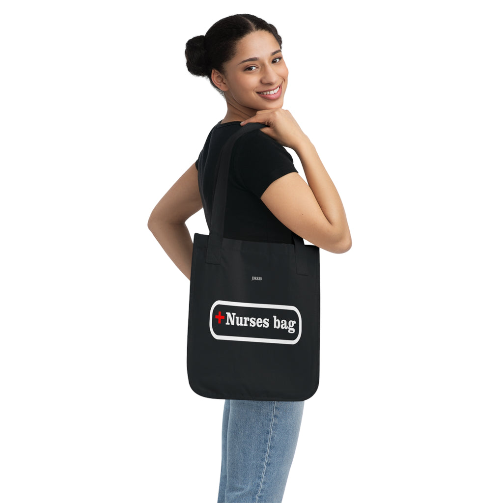 Nurse Tote Bag — 'Nurses bag' Medical Canvas Reusable Grocery & Work Tote