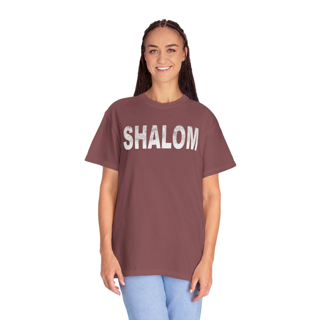 Garment-Dyed T-Shirt — Classic Washed White Tee