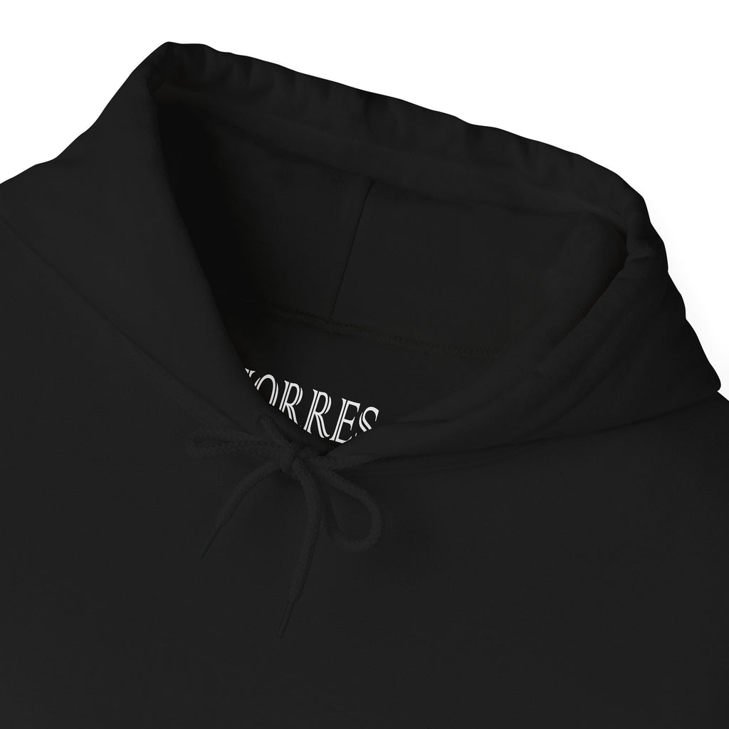 Hoodie — Minimal Black Jorres Sleeve Logo Hooded Sweatshirt