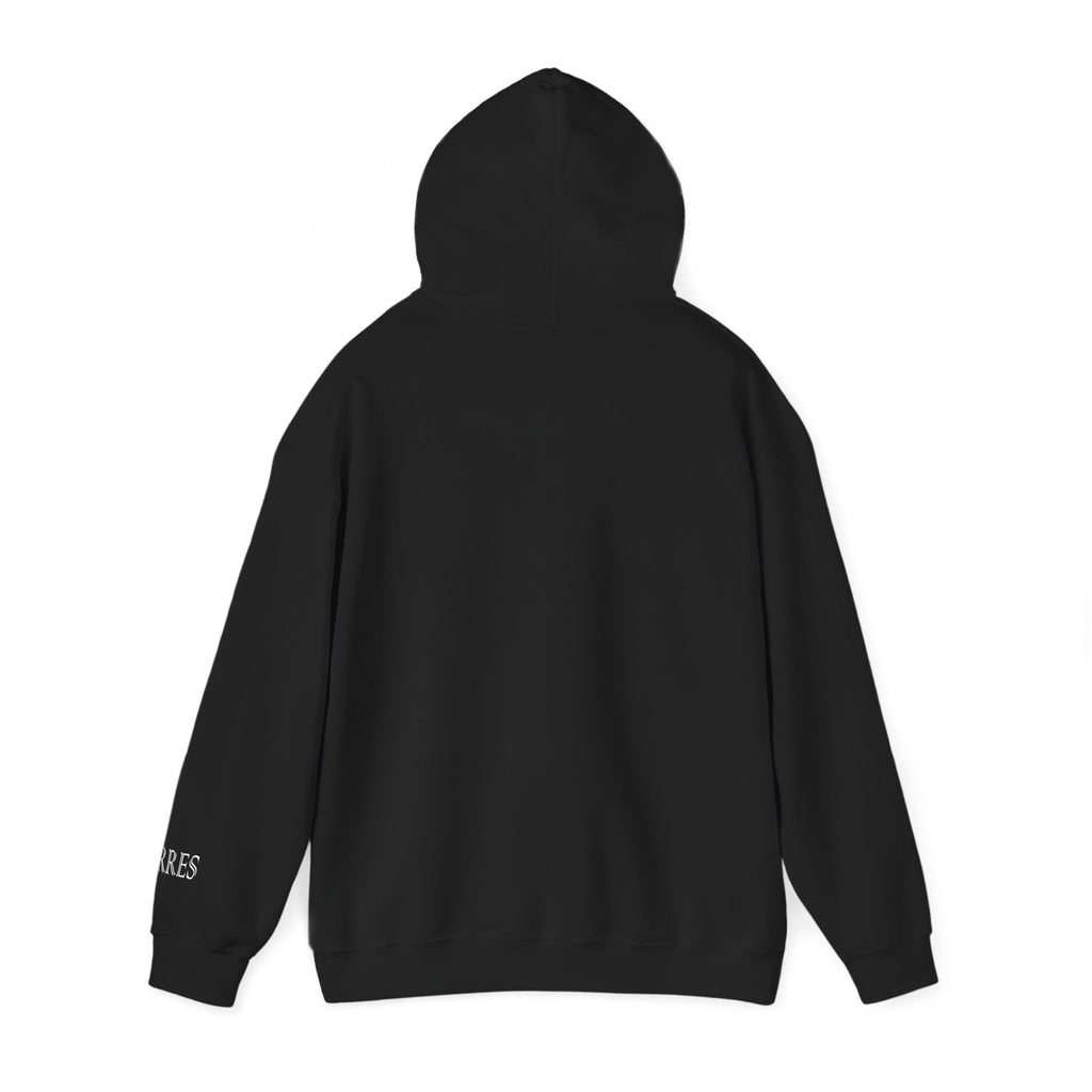 Hoodie — Minimal Black Jorres Sleeve Logo Hooded Sweatshirt
