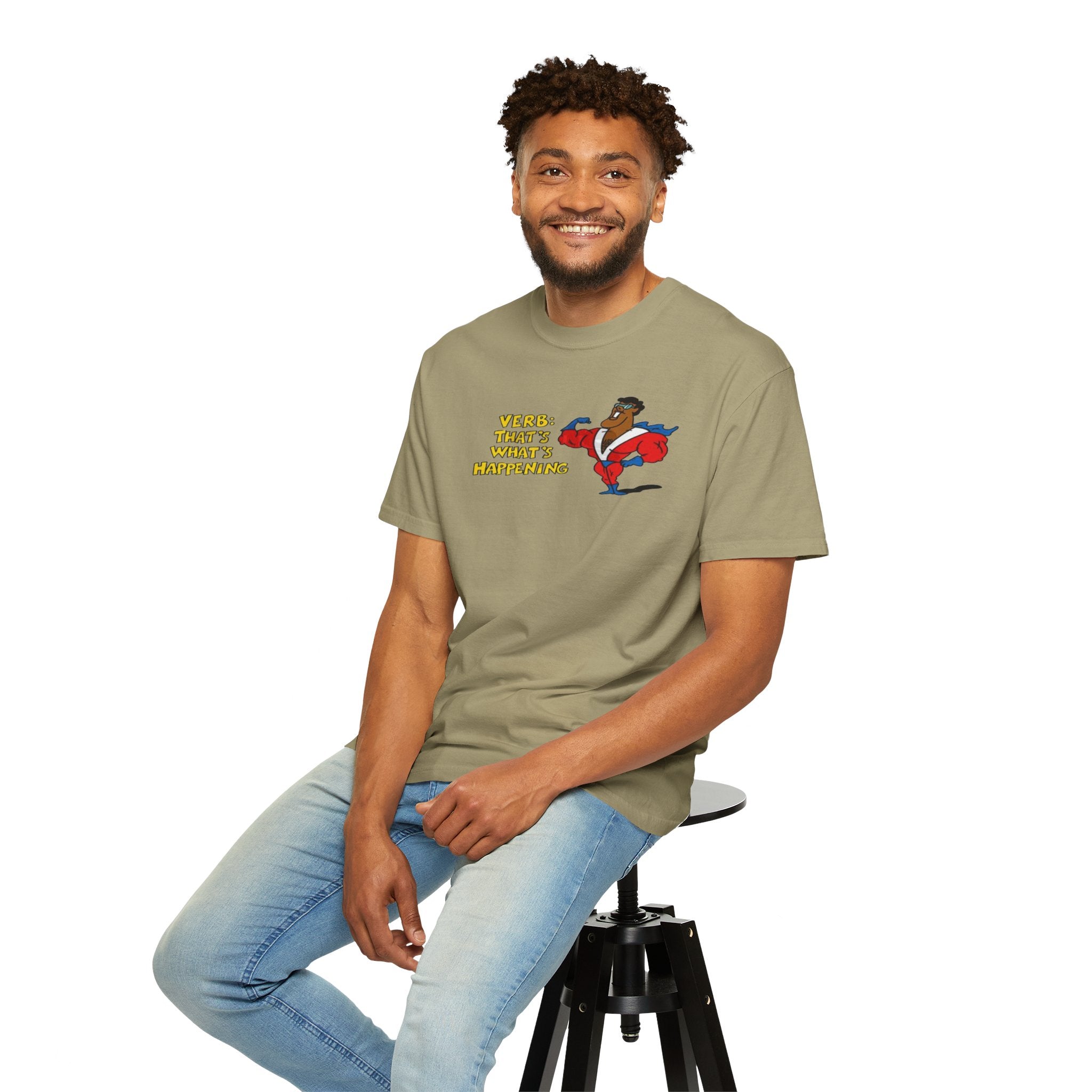 Retro Surf Skate T-Shirt — "Wirra Wirra What’s Happening" Graphic