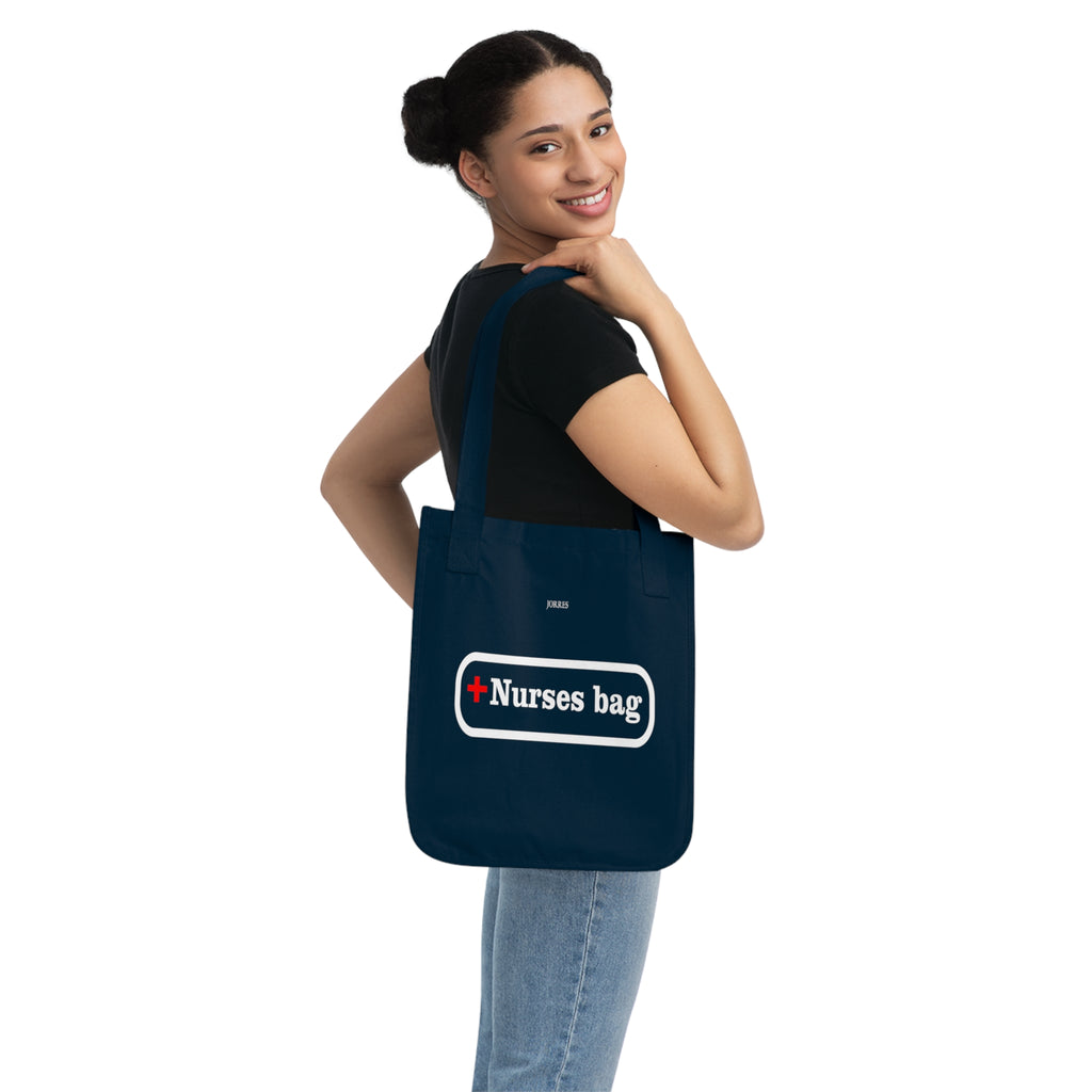 Nurse Tote Bag — 'Nurses bag' Medical Canvas Reusable Grocery & Work Tote