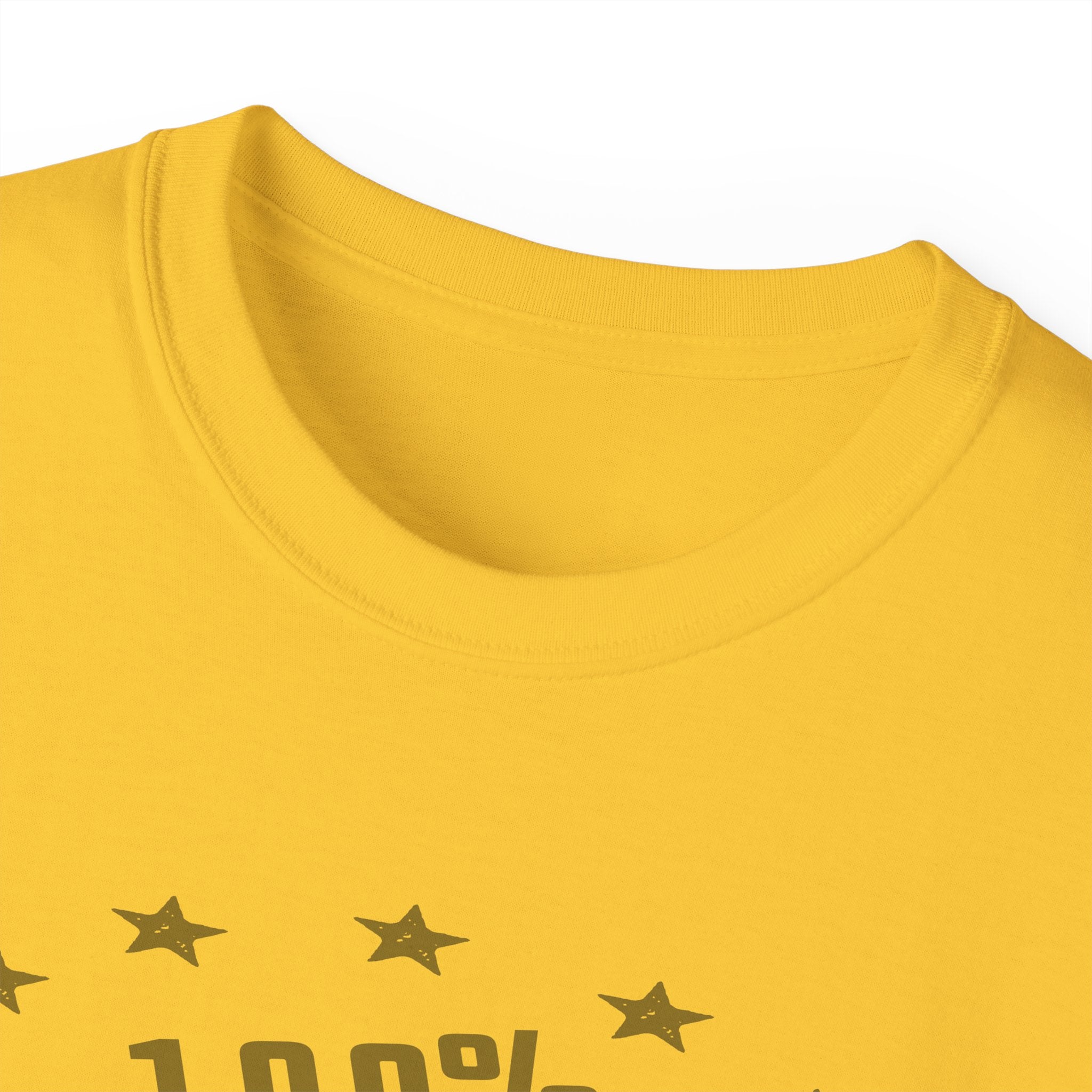 100% Dominican T-Shirt — Vintage Star Emblem Tee