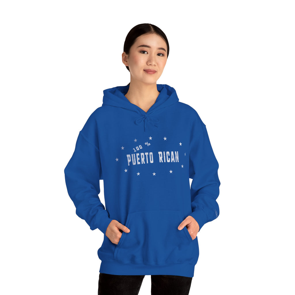 Puerto Rican Hoodie — Star Emblem Pride Pullover