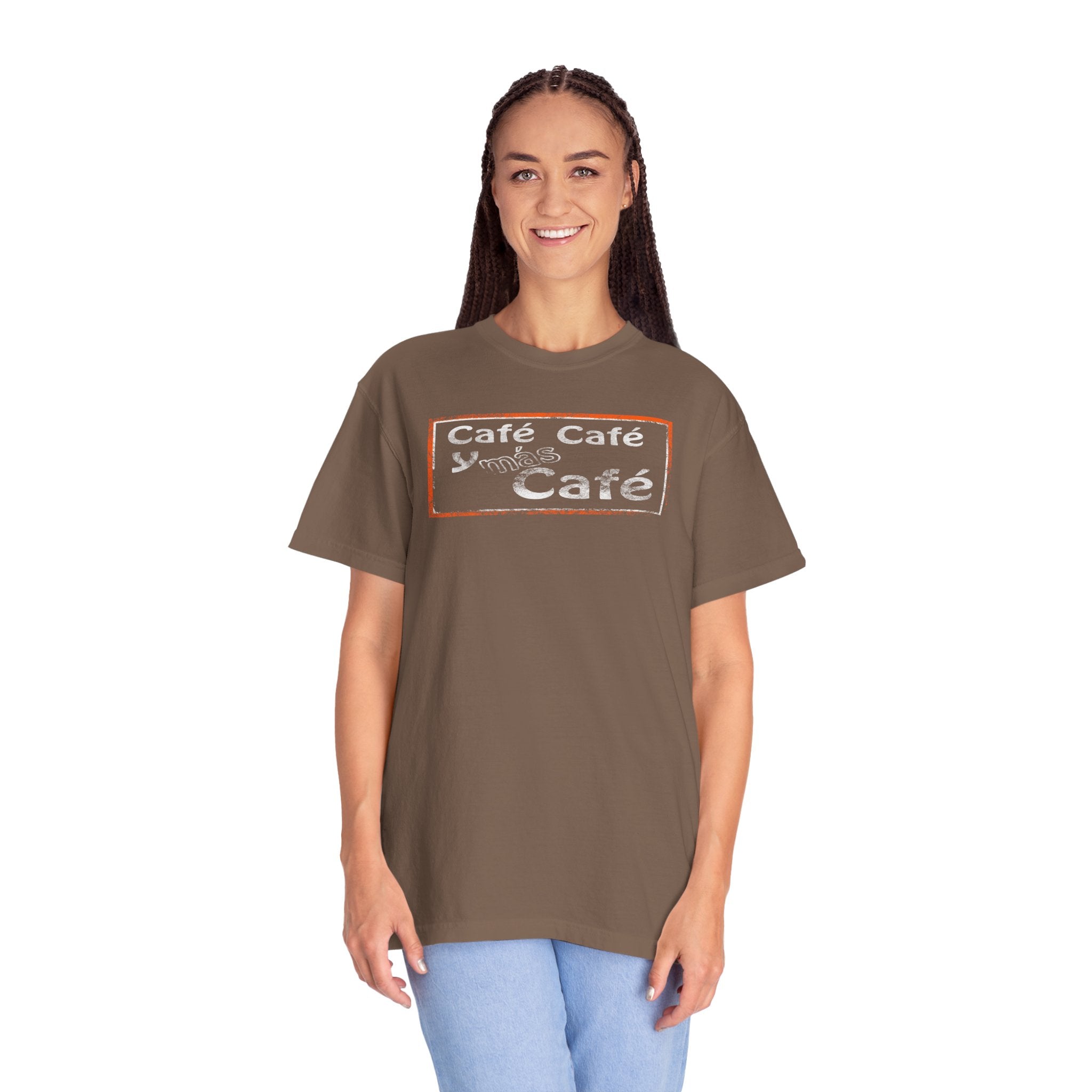 Café Vintage Graphic T‑Shirt — Retro French Coffee Shop Tee
