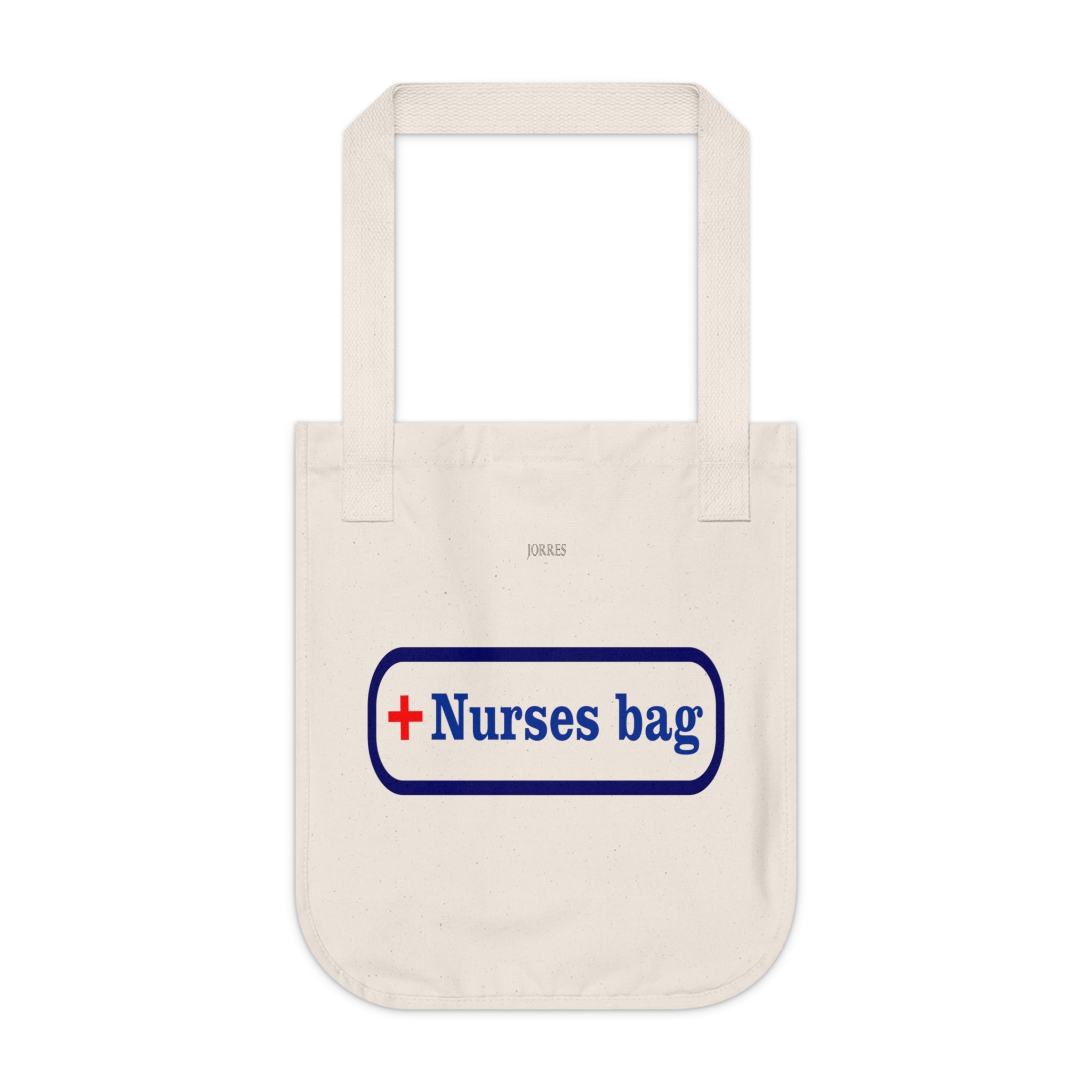 Nurse's Bag Organic Canvas Tote — Medical Gift for Nurses