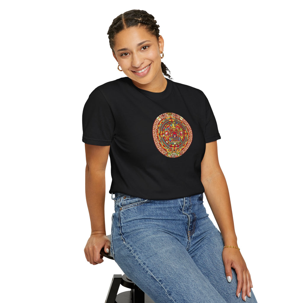 Mandala Sunburst T-Shirt — Boho Psychedelic Graphic Tee