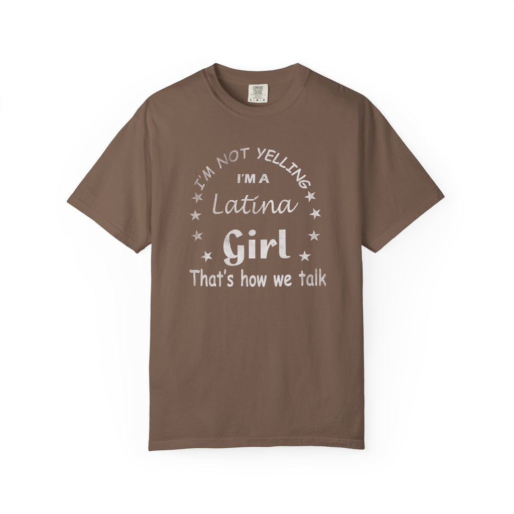 Latina Graphic T-Shirt — Bold Script Tee Celebrating Latina Pride