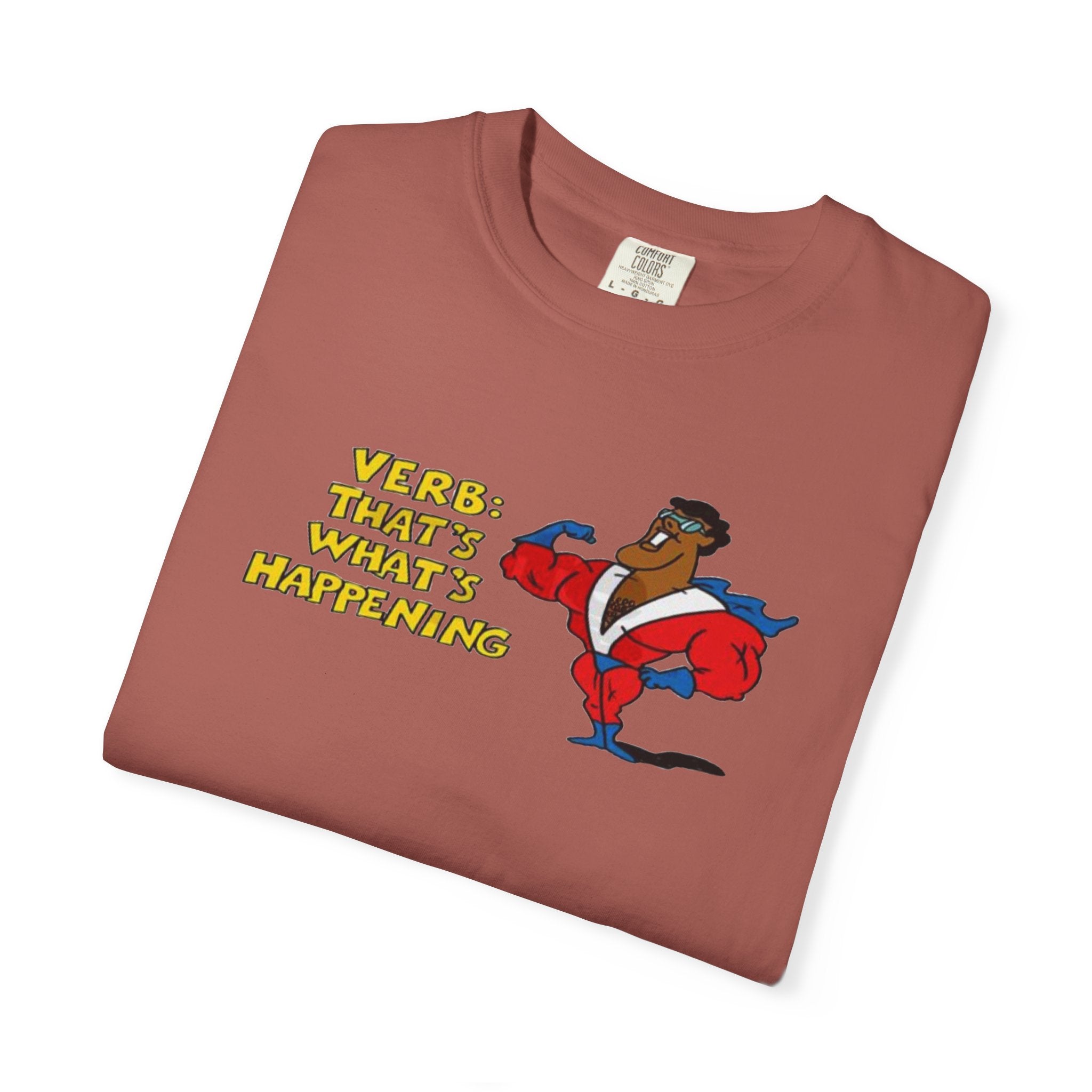 Retro Surf Skate T-Shirt — "Wirra Wirra What’s Happening" Graphic