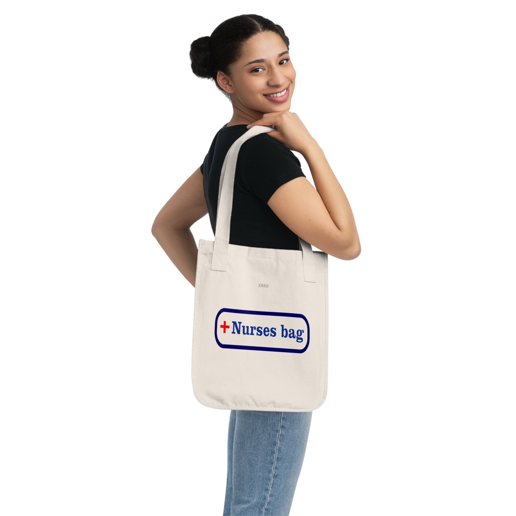 Nurse's Bag Organic Canvas Tote — Medical Gift for Nurses