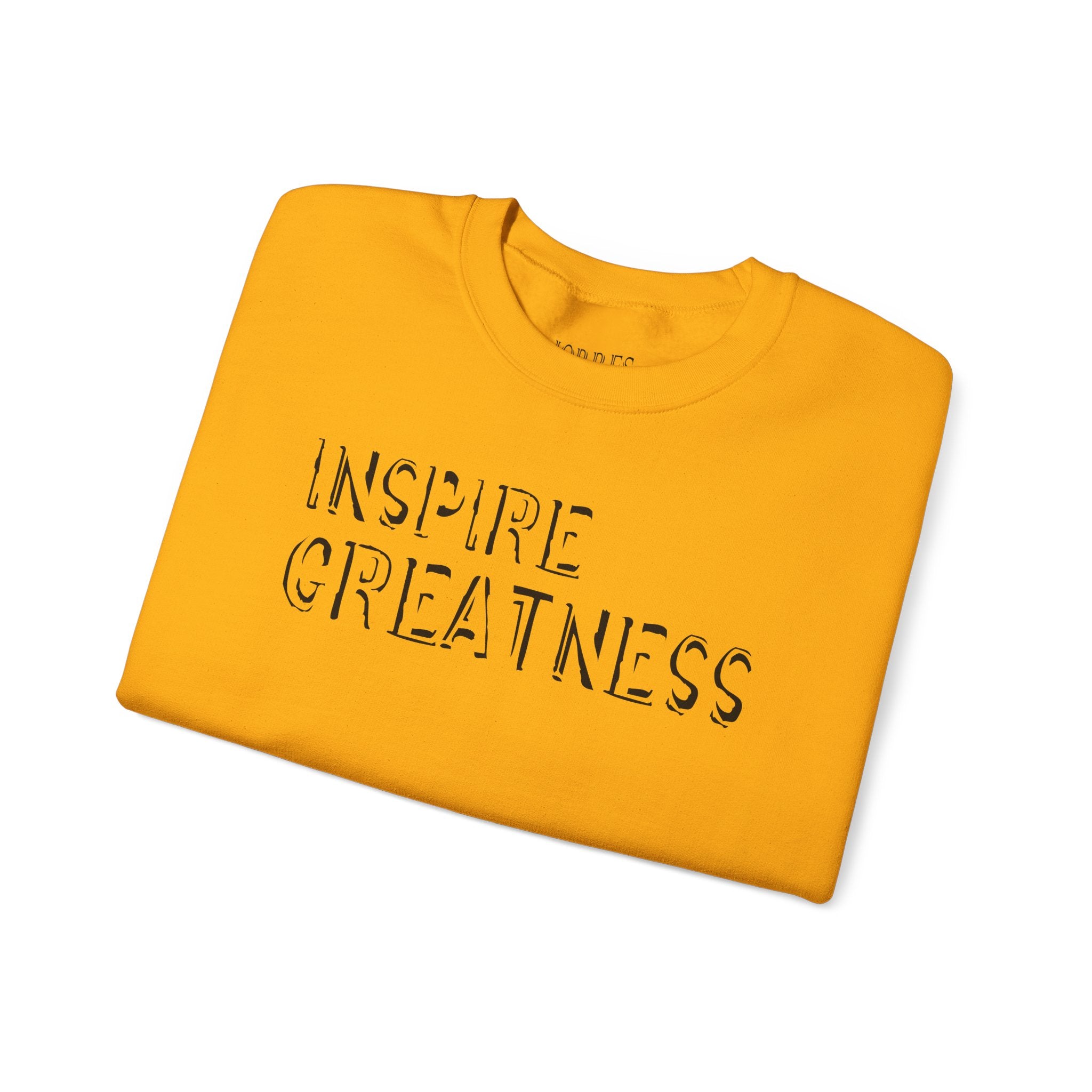 Inspire Greatness Sweatshirt — Motivational Crewneck