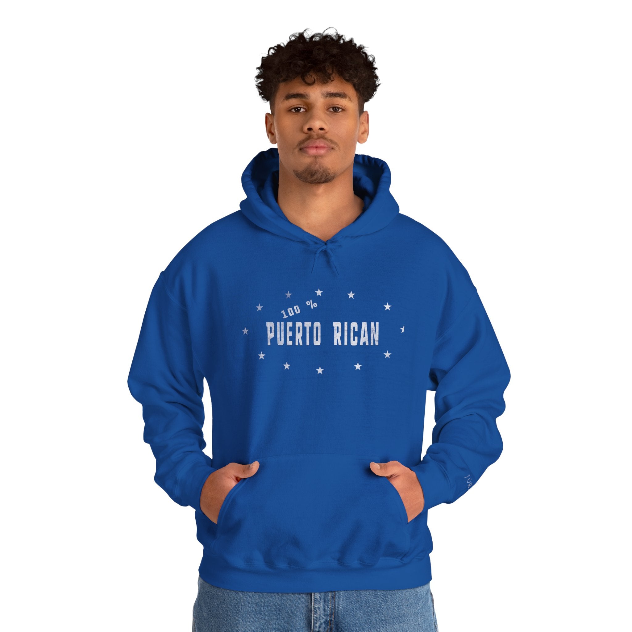 Puerto Rican Hoodie — Star Emblem Pride Pullover