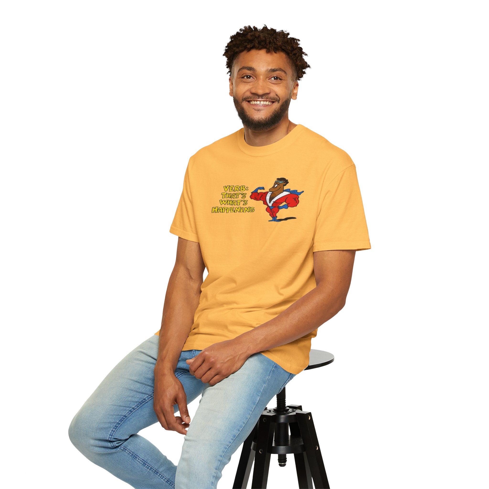 Retro Surf Skate T-Shirt — "Wirra Wirra What’s Happening" Graphic