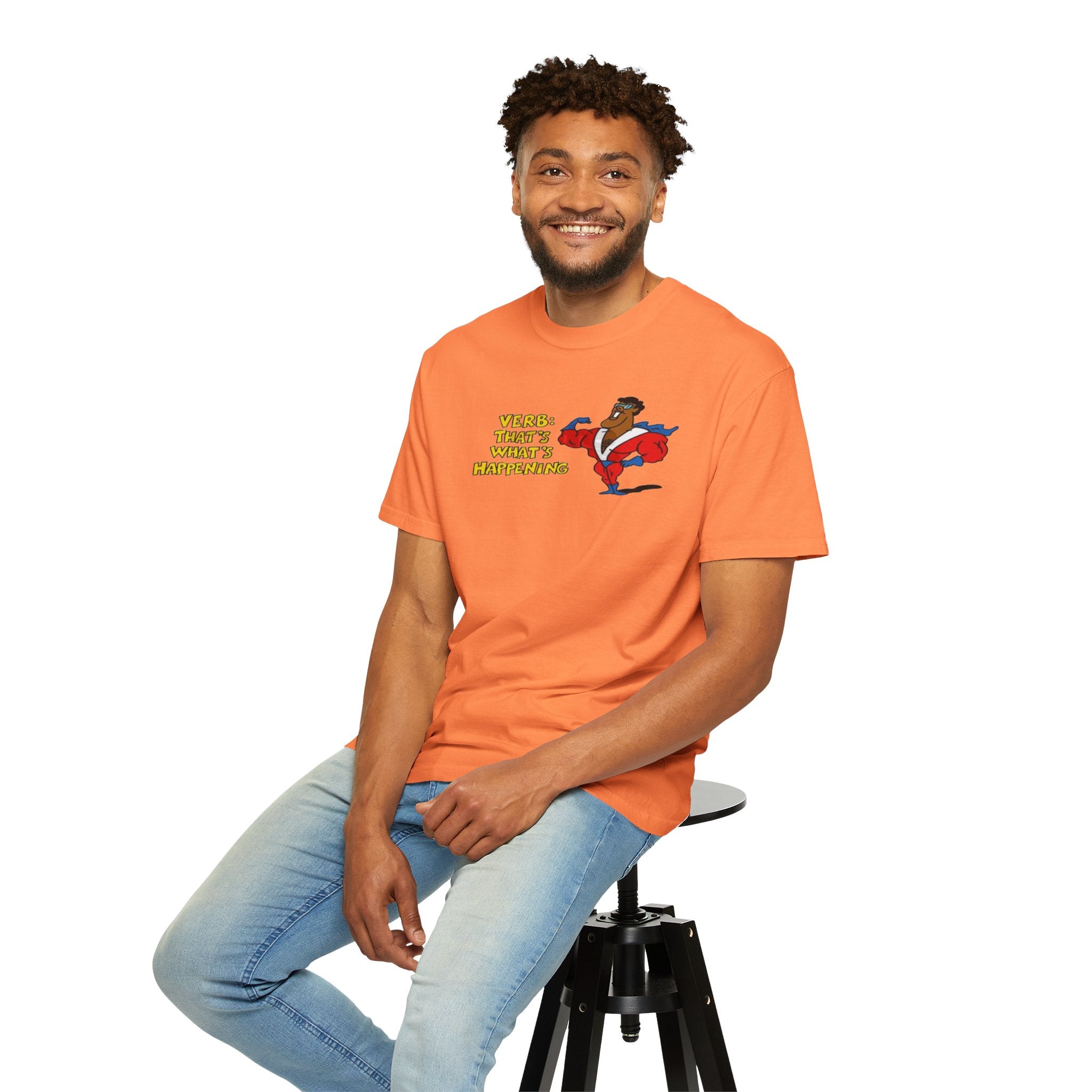 Retro Surf Skate T-Shirt — "Wirra Wirra What’s Happening" Graphic