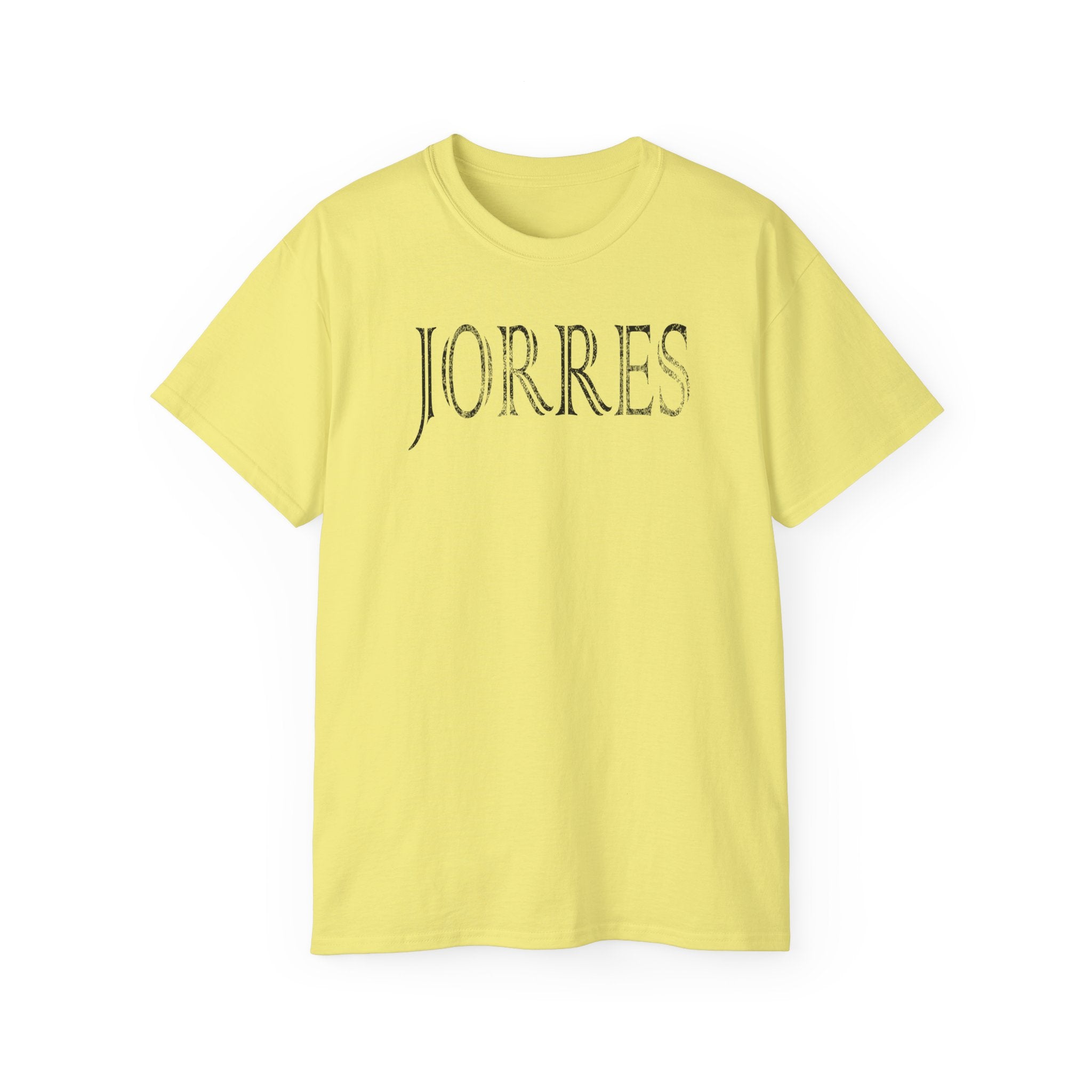 Name Graphic Tee — Vintage Serif "JORRES" Shirt