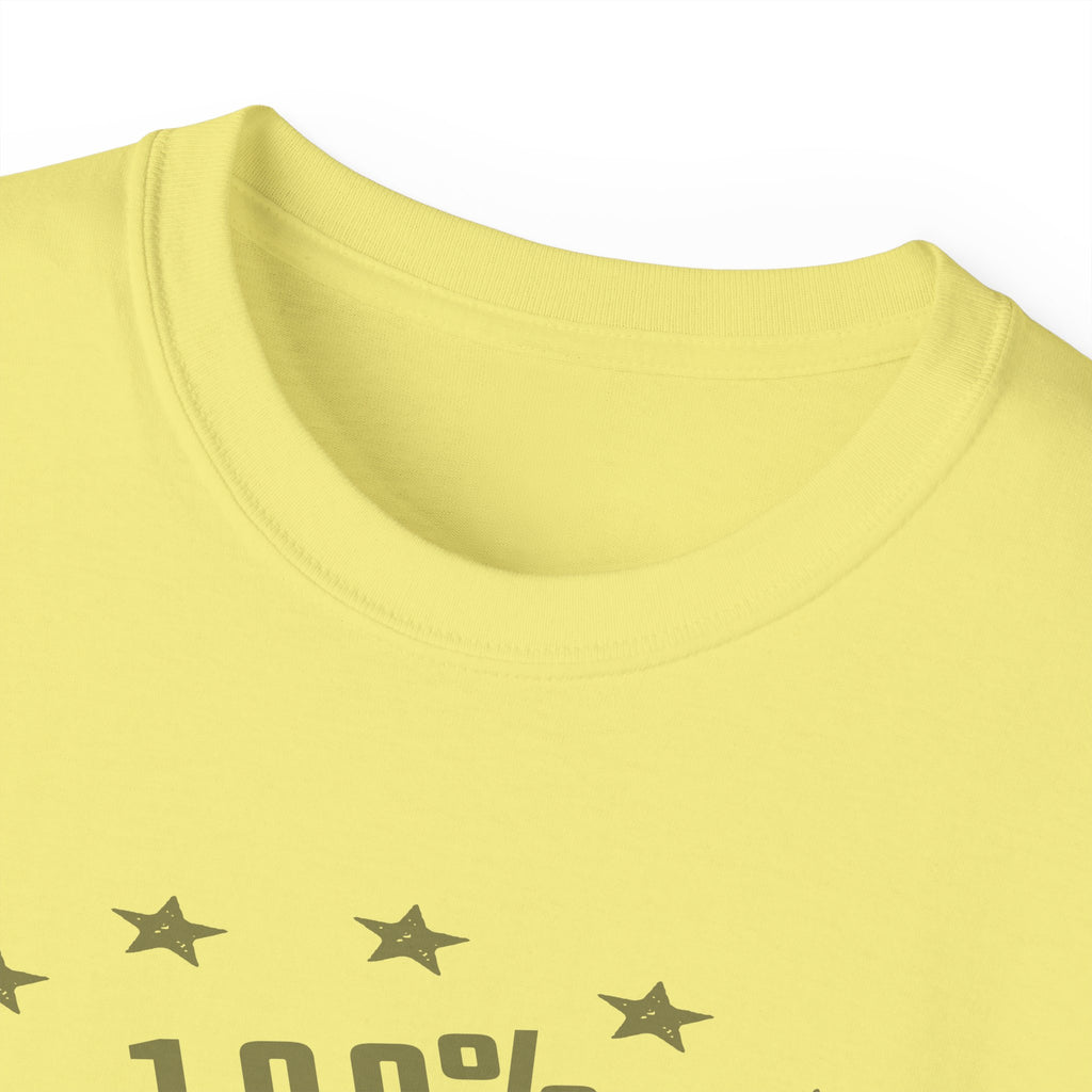 100% Dominican T-Shirt — Vintage Star Emblem Tee