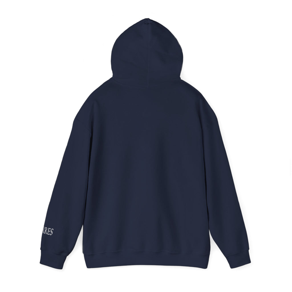 Hoodie — Minimal Black Jorres Sleeve Logo Hooded Sweatshirt