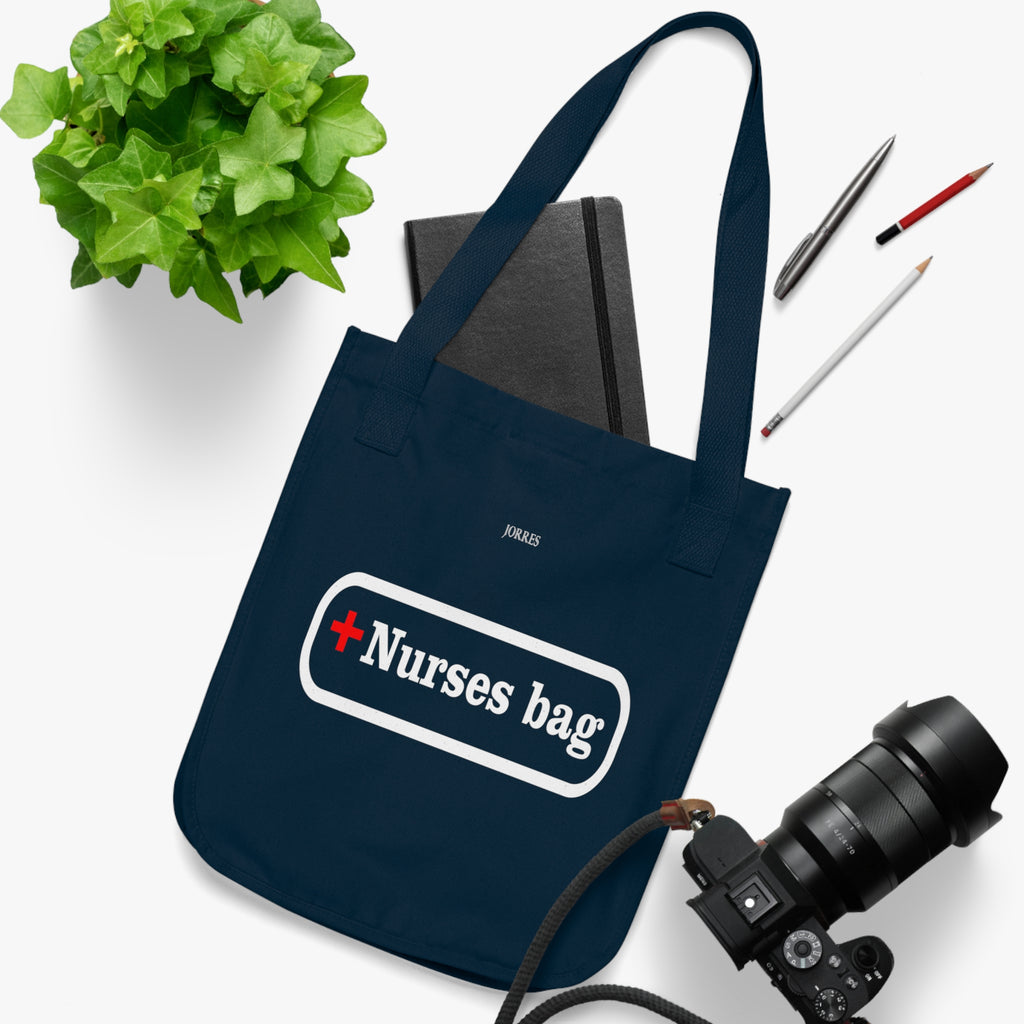 Nurse Tote Bag — 'Nurses bag' Medical Canvas Reusable Grocery & Work Tote
