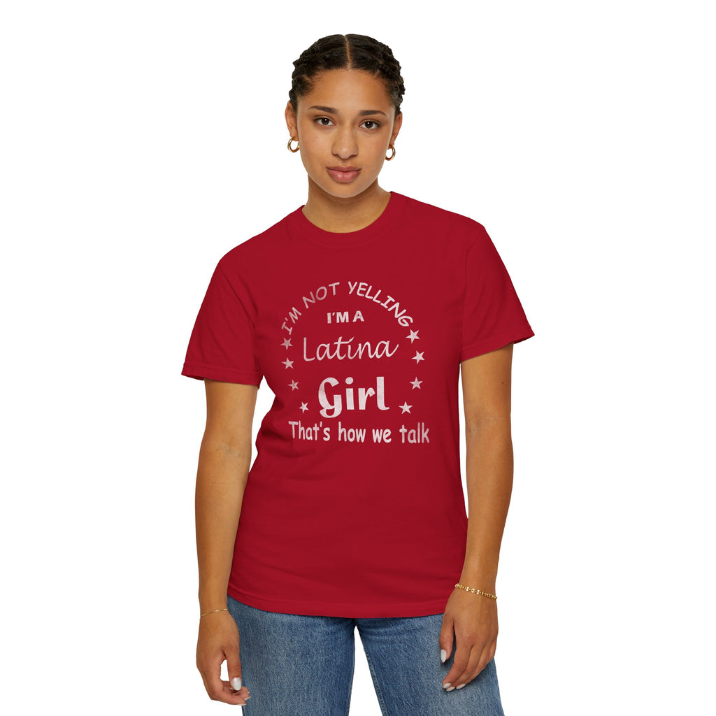 Latina Graphic T-Shirt — Bold Script Tee Celebrating Latina Pride