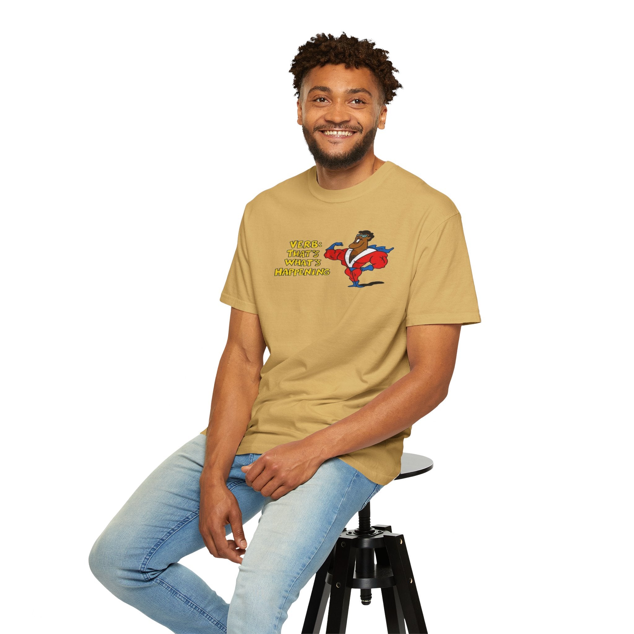 Retro Surf Skate T-Shirt — "Wirra Wirra What’s Happening" Graphic