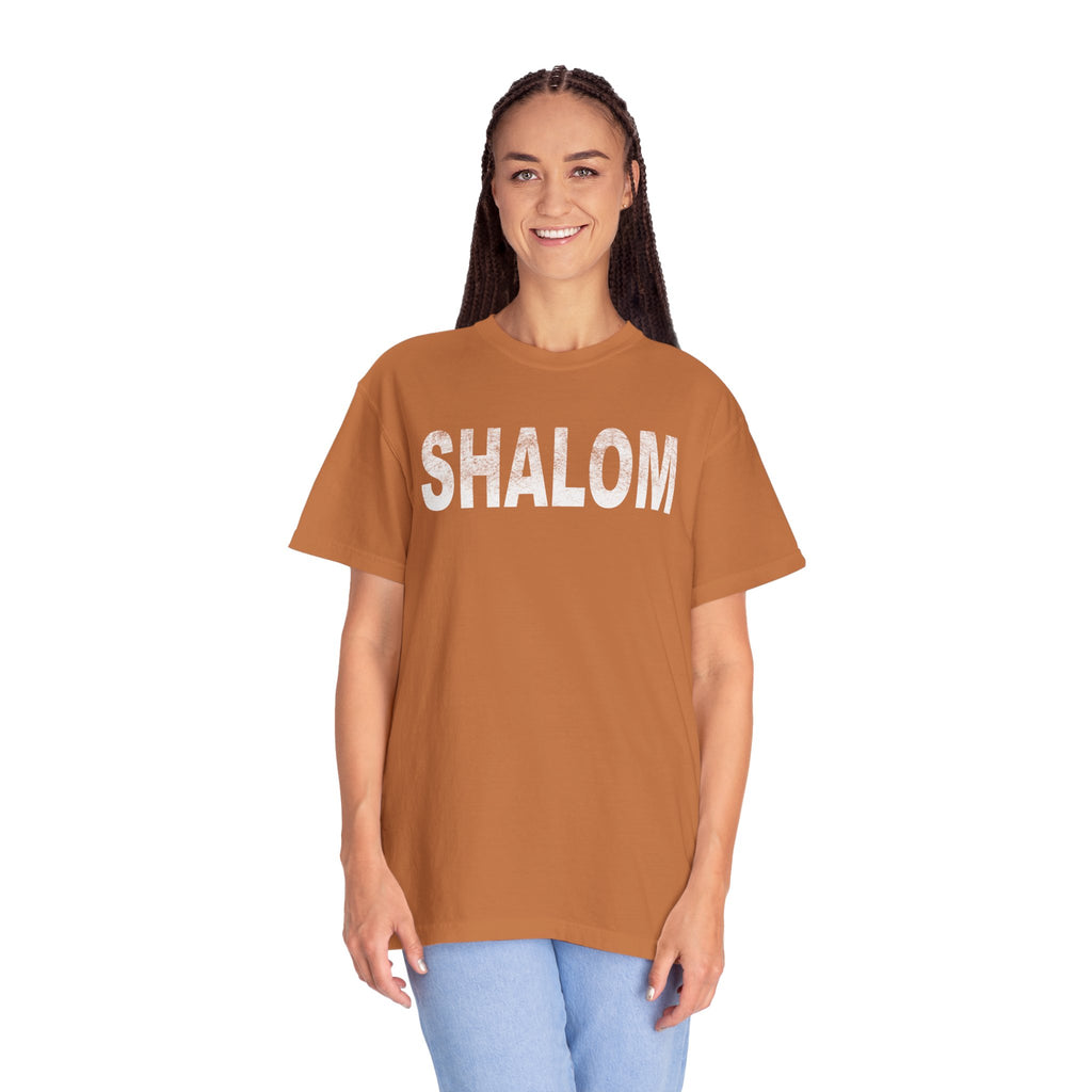 Garment-Dyed T-Shirt — Classic Washed White Tee