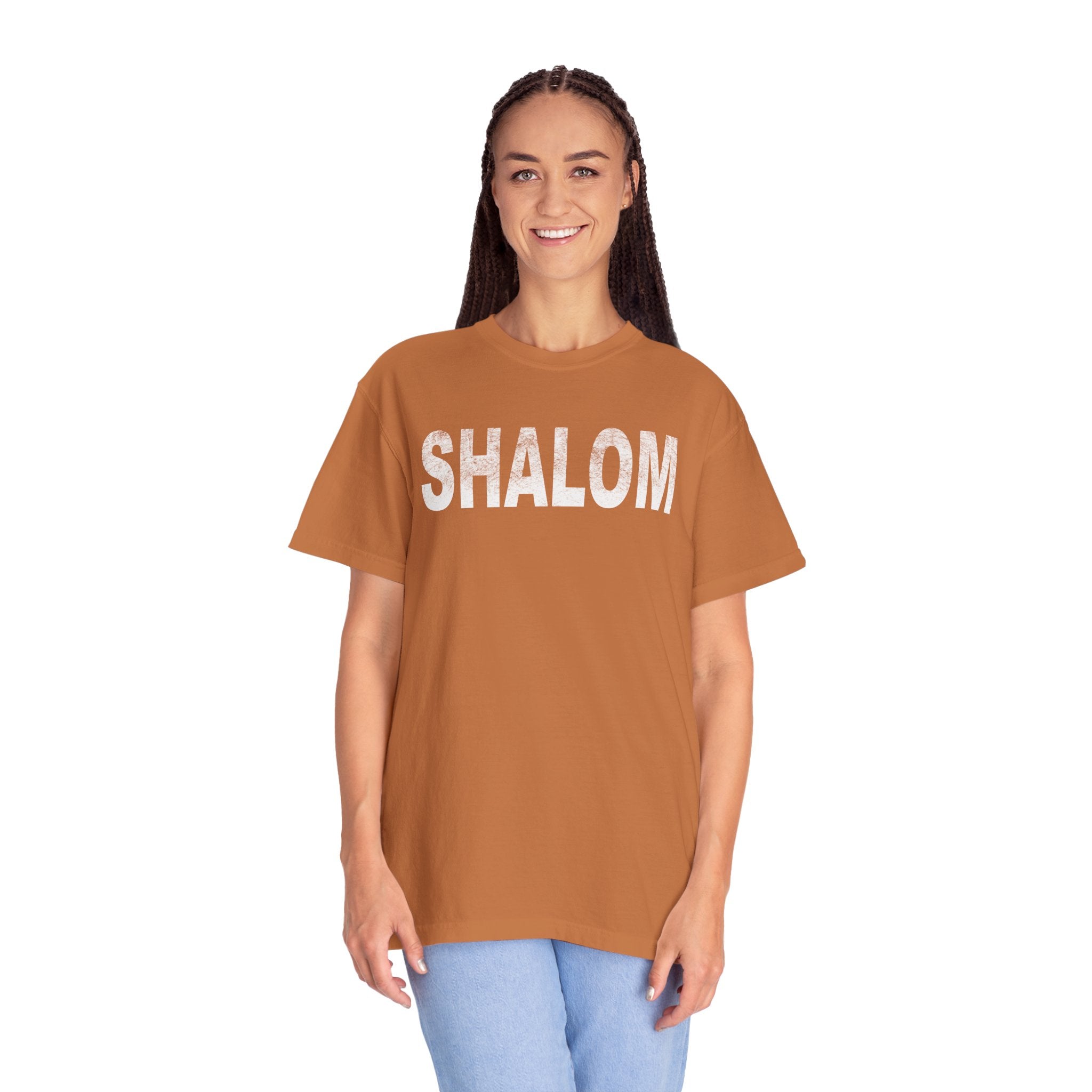 Garment-Dyed T-Shirt — Classic Washed White Tee