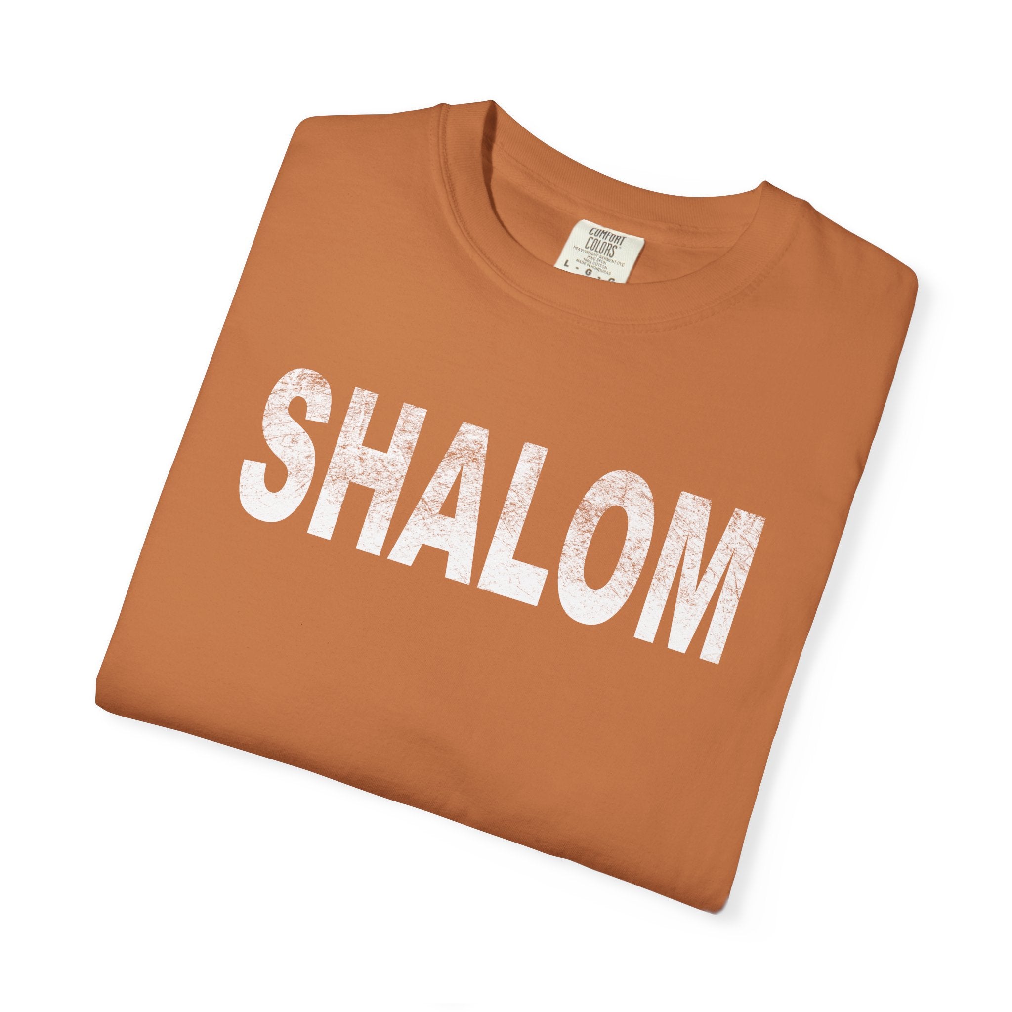 Garment-Dyed T-Shirt — Classic Washed White Tee