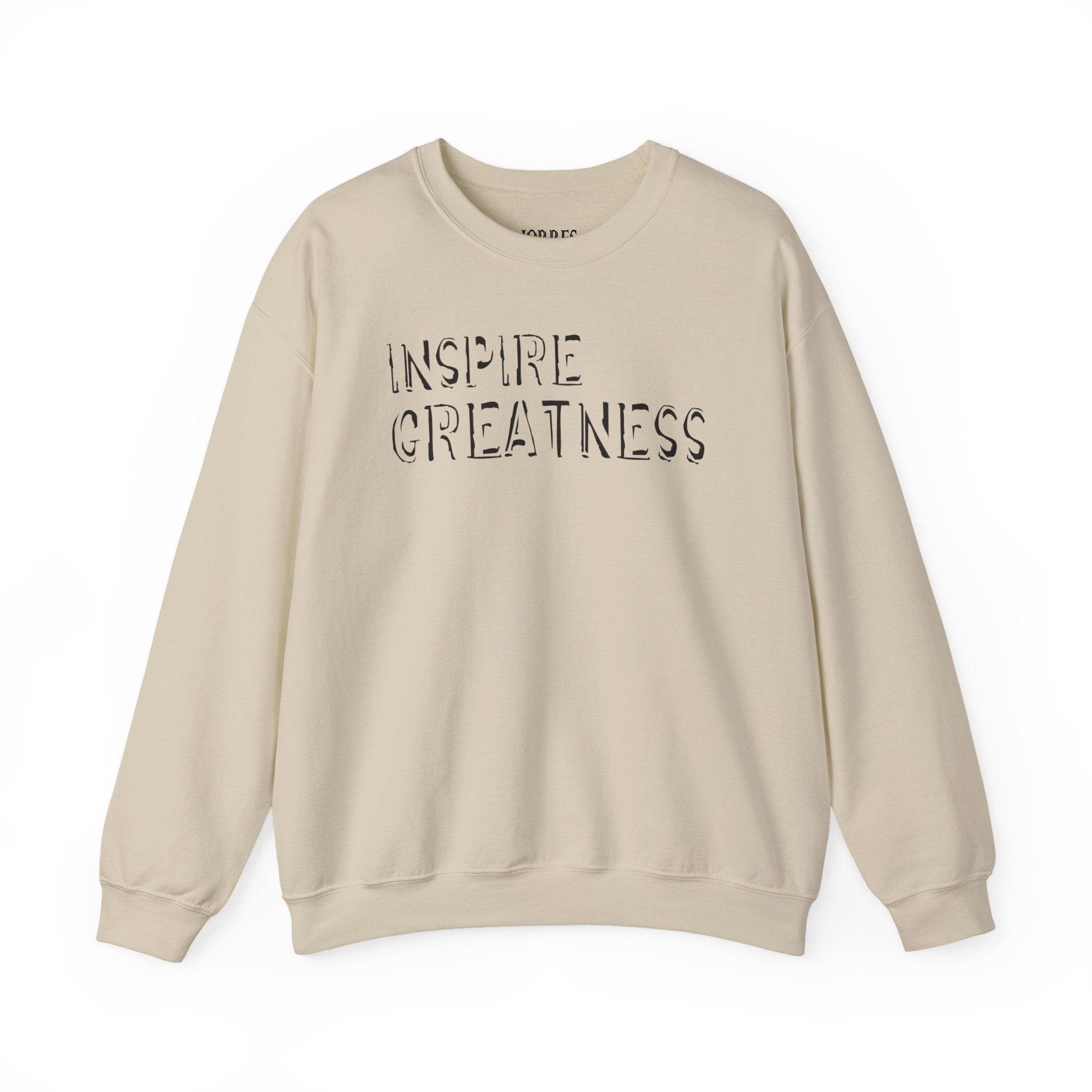 Inspire Greatness Sweatshirt — Motivational Crewneck