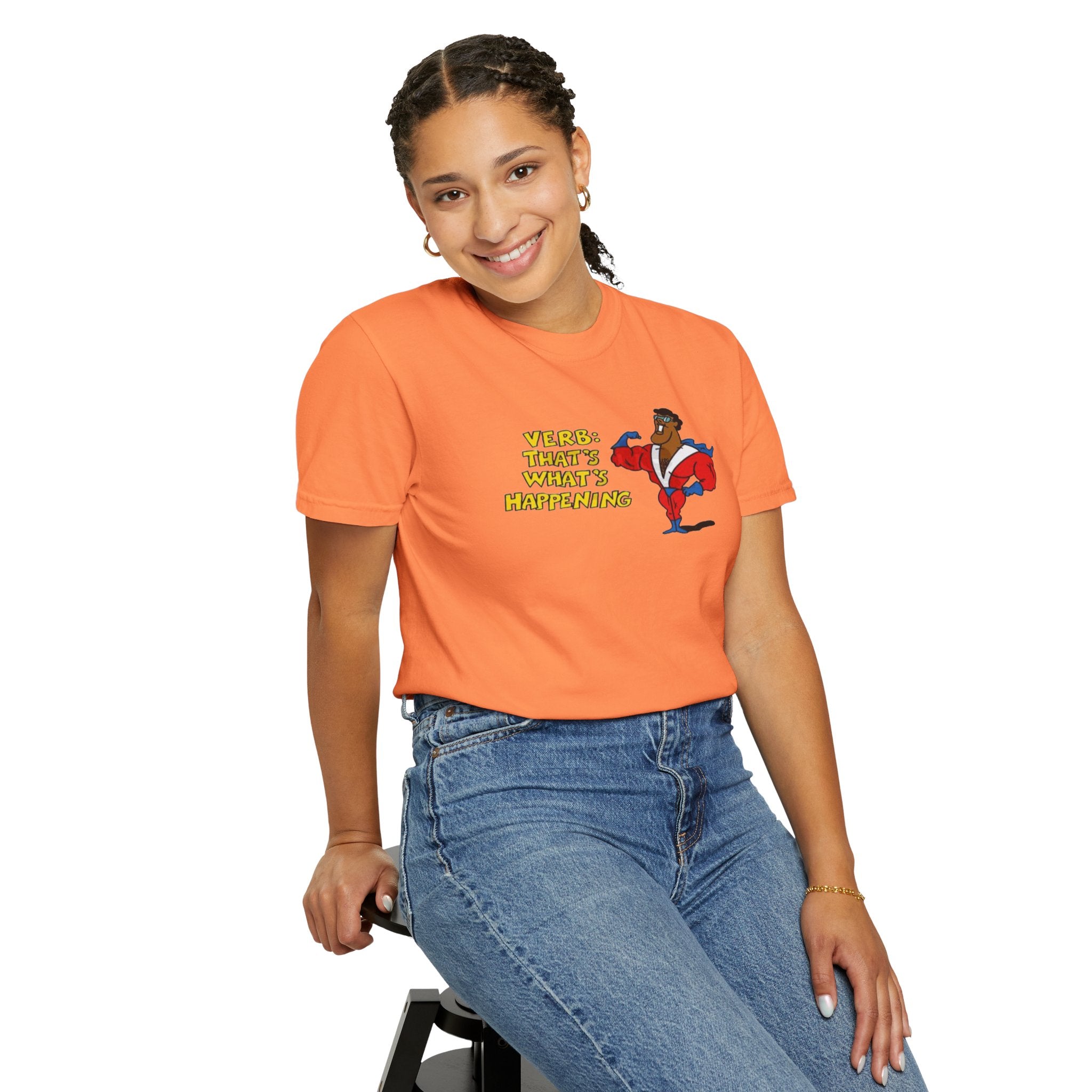 Retro Surf Skate T-Shirt — "Wirra Wirra What’s Happening" Graphic